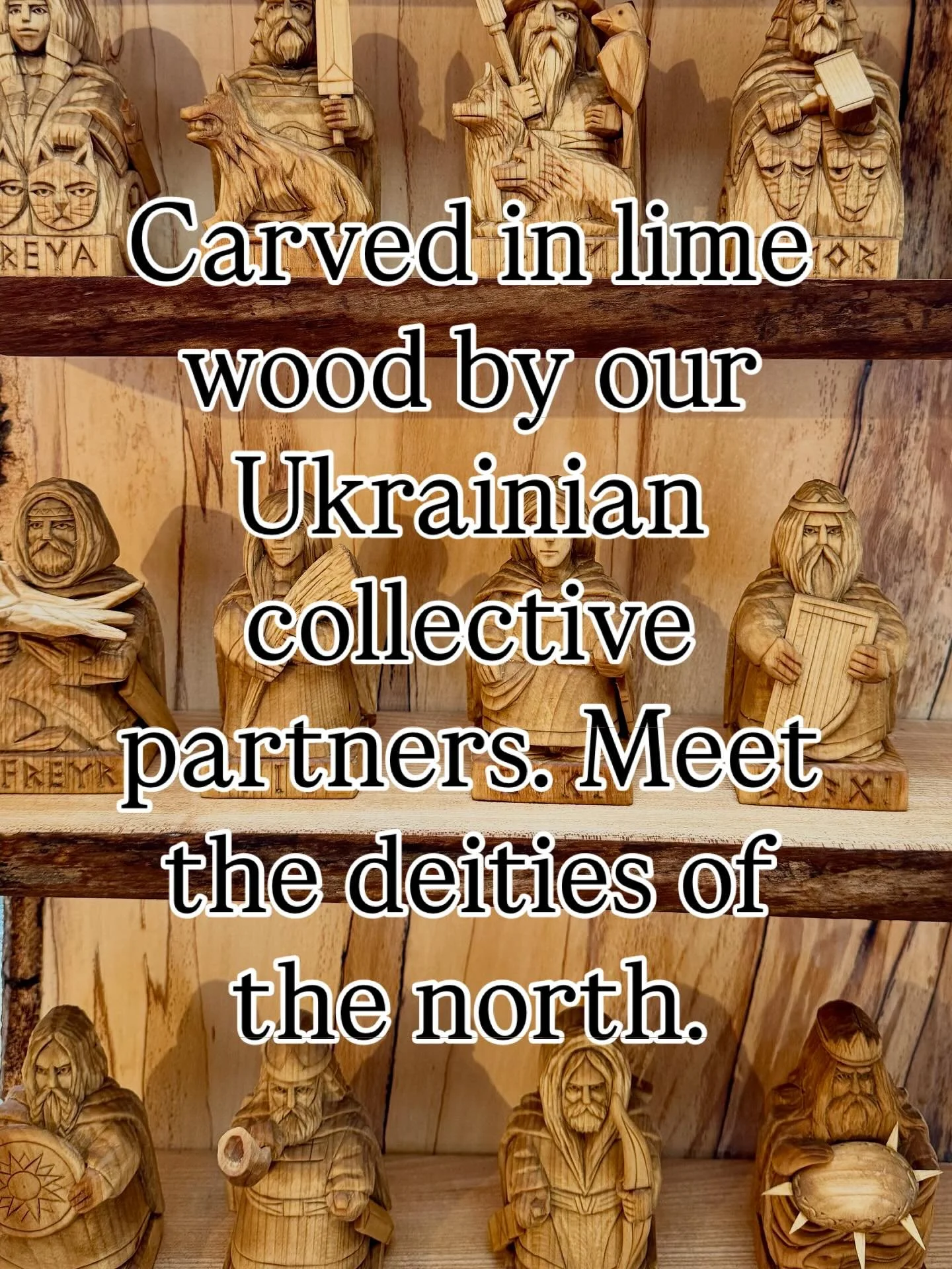 For over a year we have worked closely with our partners to support the arts as an act of healing. These small carvings are available at &pound;75 each. Check our website for other bespoke unique pieces.