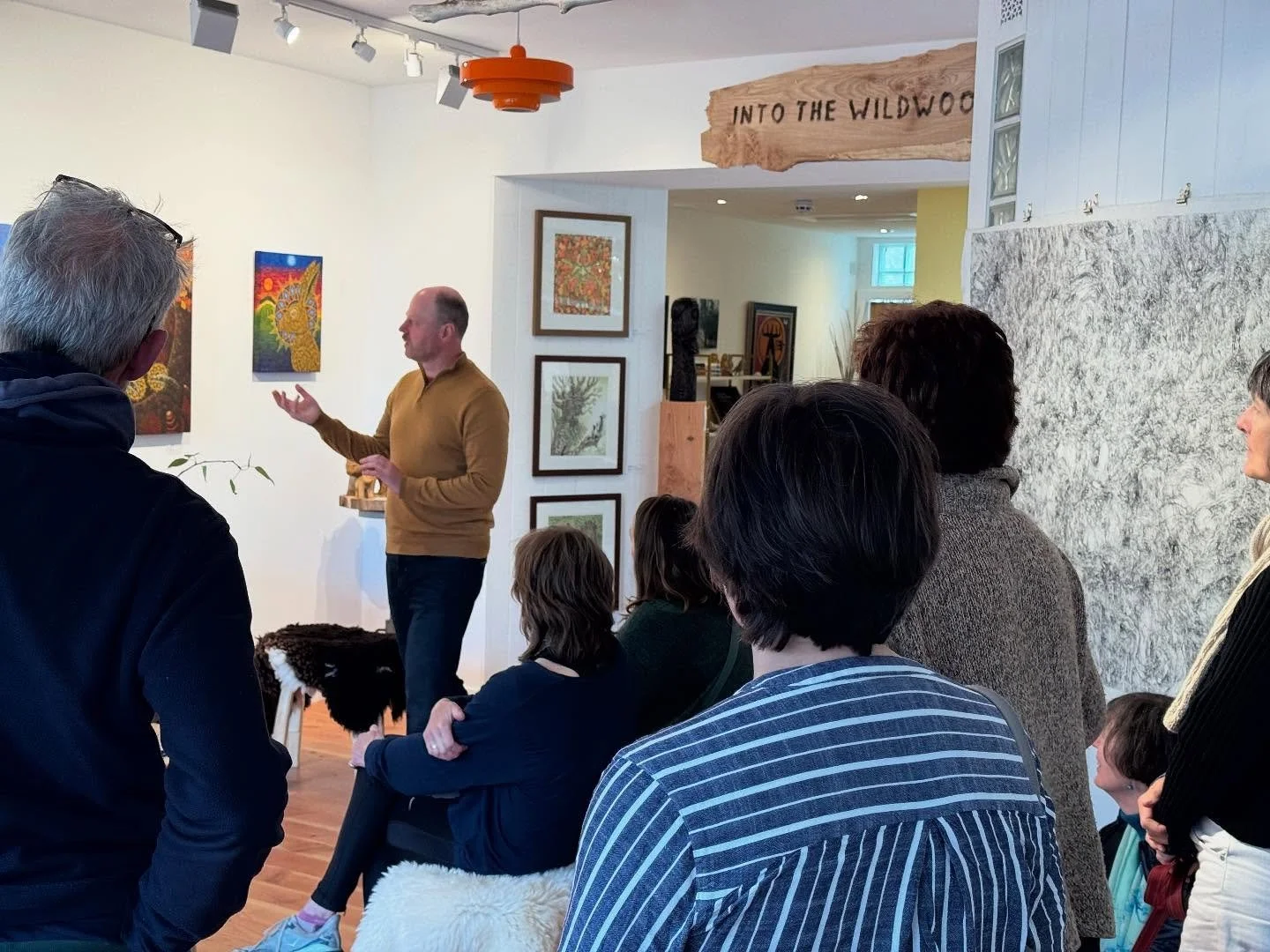 Wonderful day yesterday for the end of exhibition event. Great talk, questions and music! We had a good turn out over the course of the day and many thanks to Edward Foster for sharing his passion and talents.