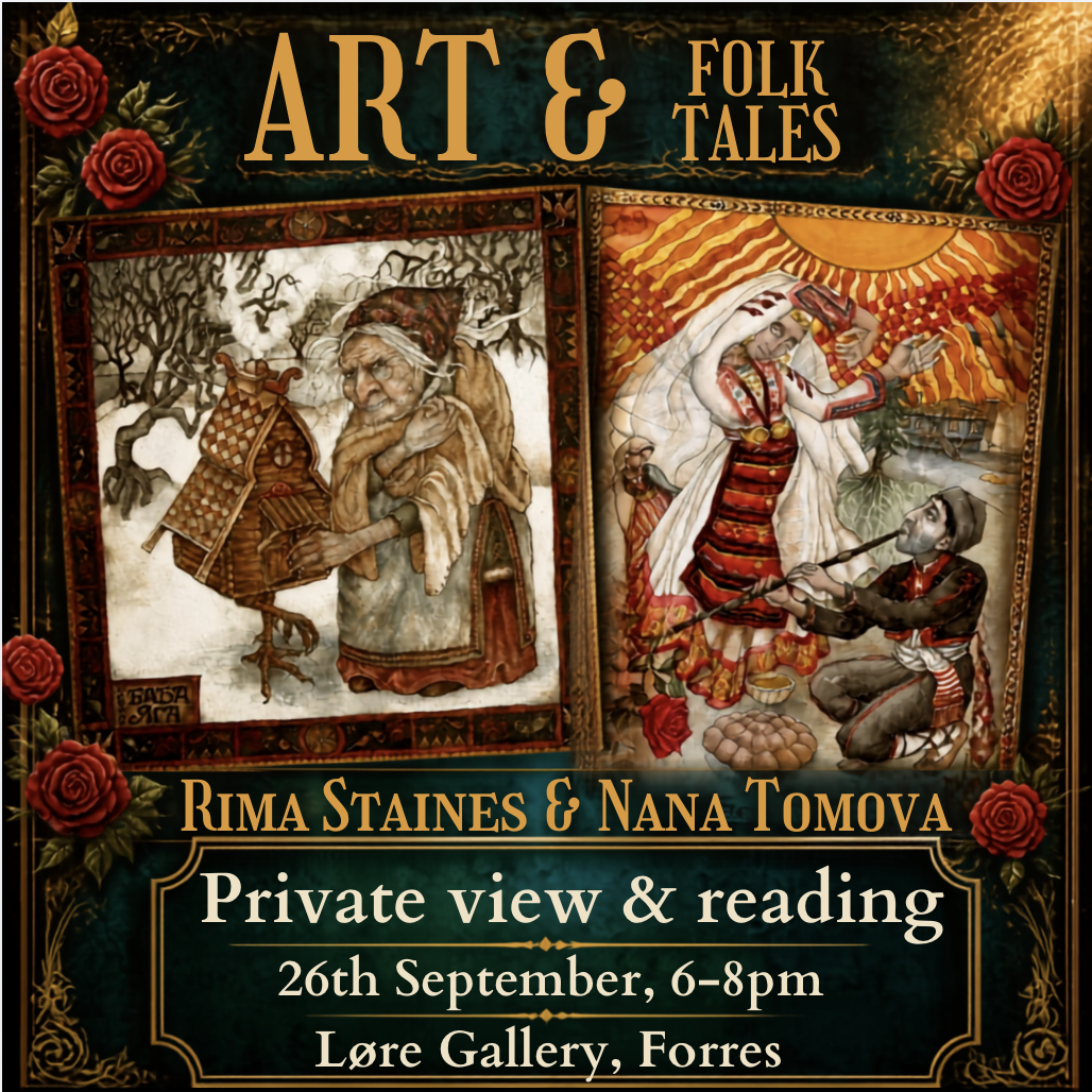 Rima Staines Private View with guest Nana Tomova