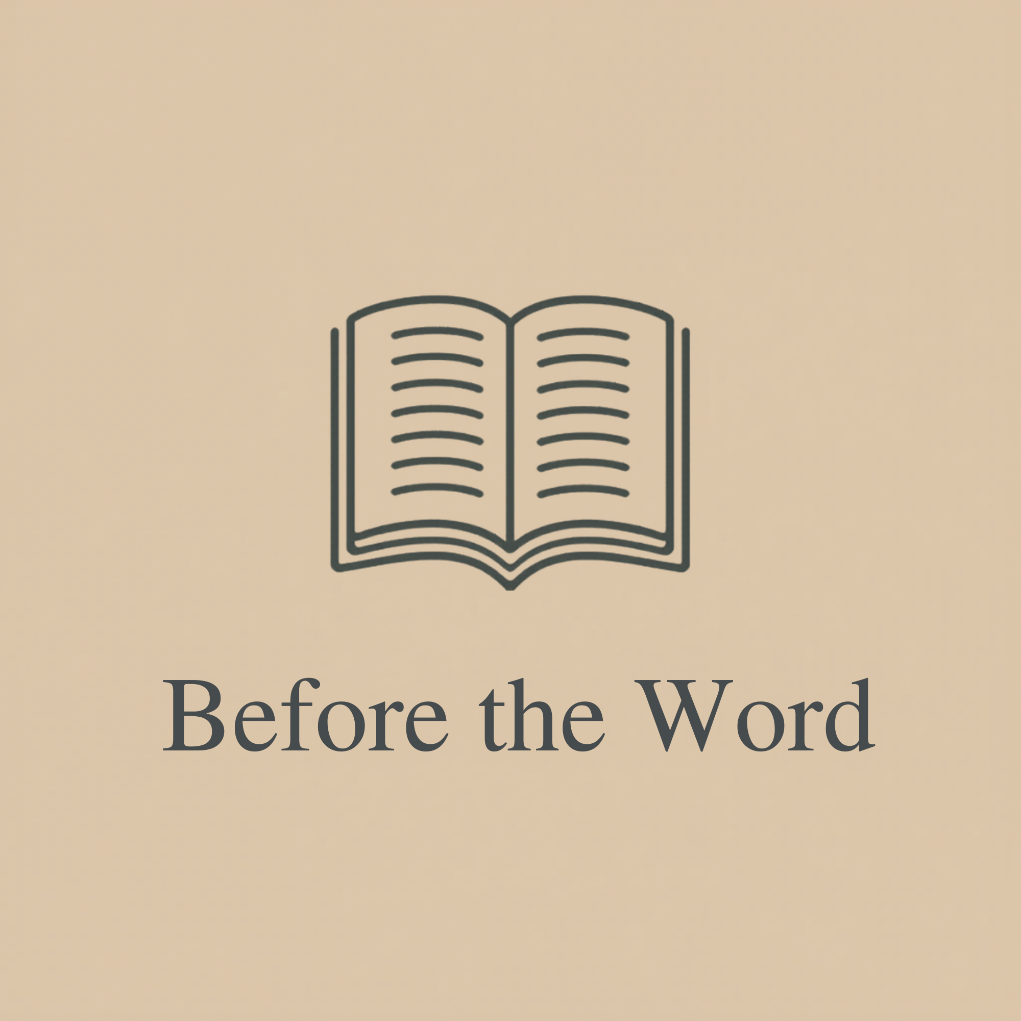 Before the Word: The Beginning of Wisdom | Proverbs 16:1–9