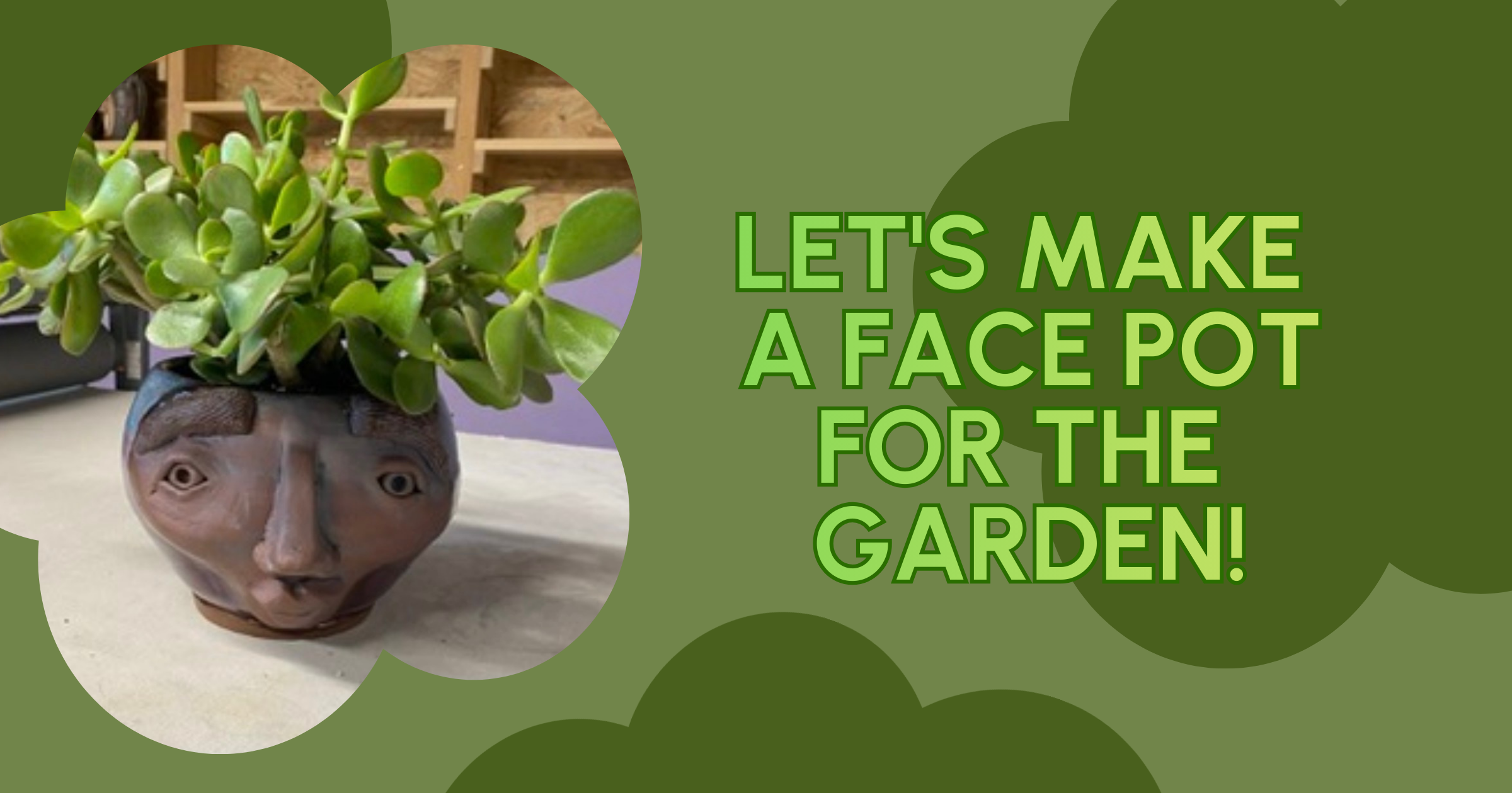 Face Pot Planter