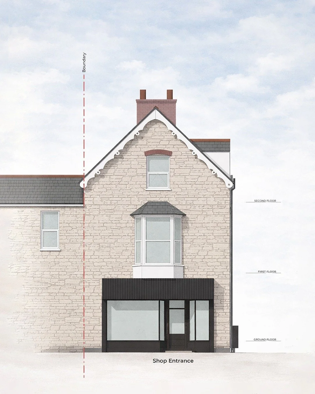 We&rsquo;re excited to share progress on a project in Newquay town centre, where the upper floors of an existing shop are being carefully converted into a new residential dwelling.

Work is underway, upgrading the existing building to meet current bu