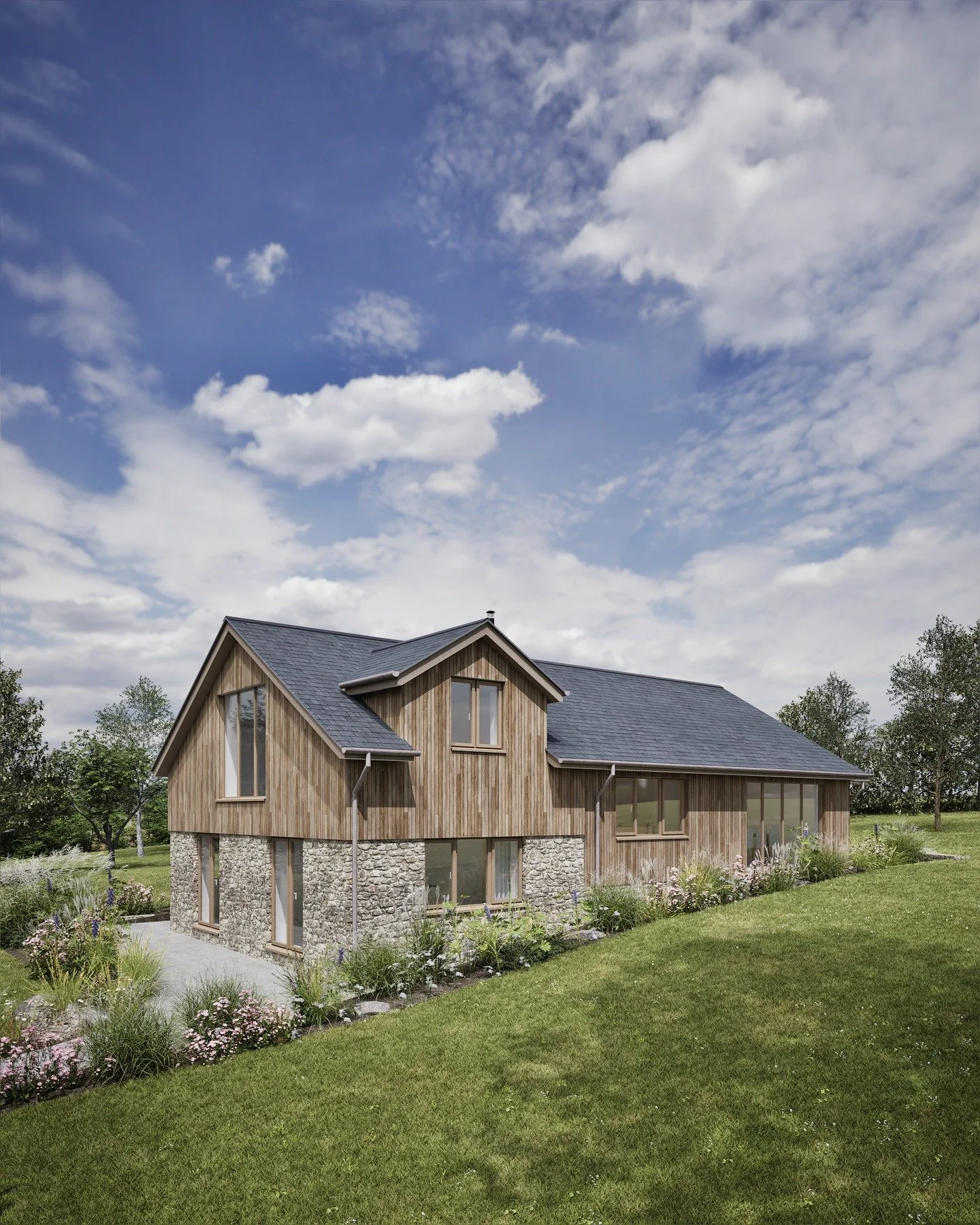 We&rsquo;re excited to share one of our latest residential projects now progressing through design. This scheme involves the comprehensive renovation and reconfiguration of the existing home, alongside a substantial new extension and carefully consid