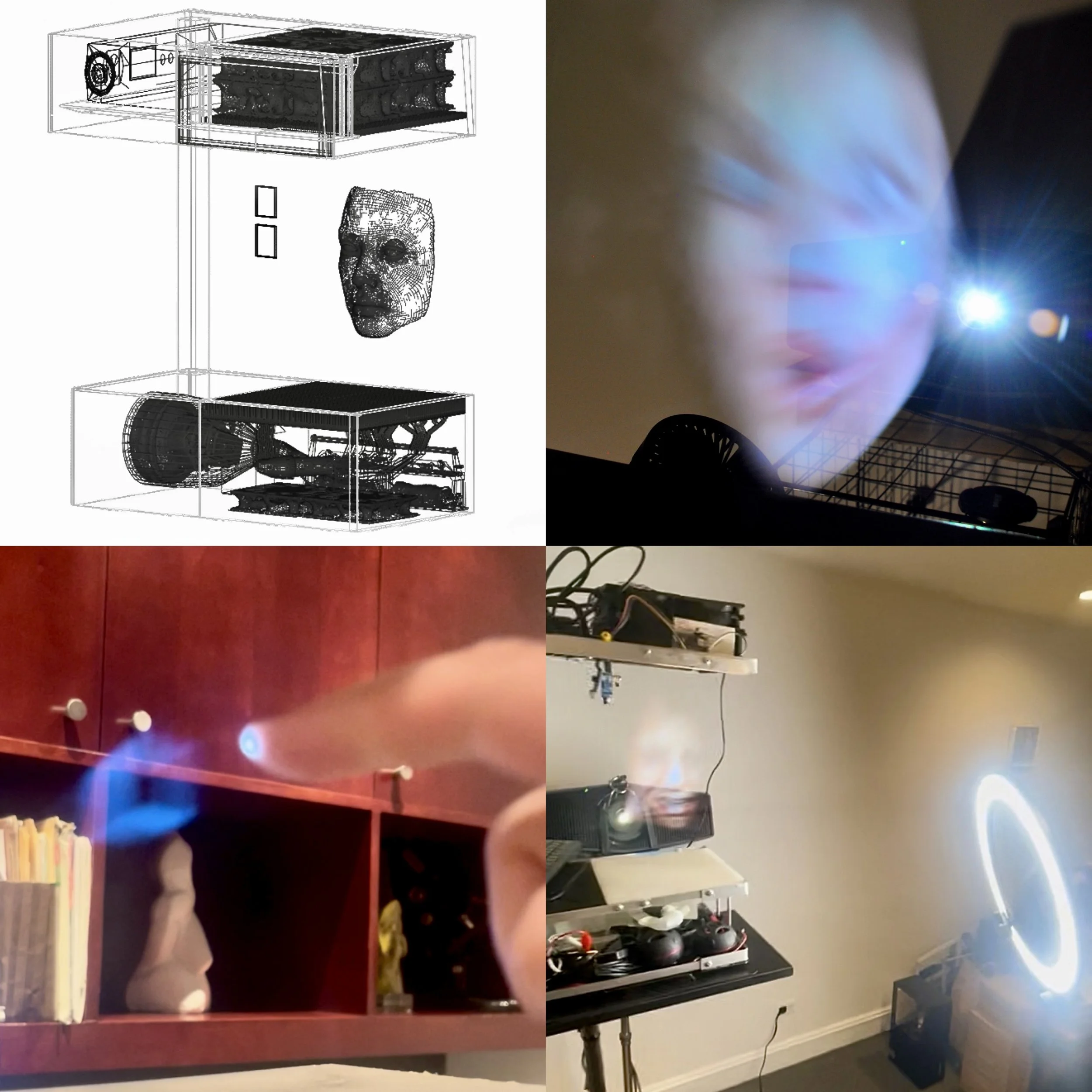 Blaise Photonics mid air volumetric 3D real hologram touch display