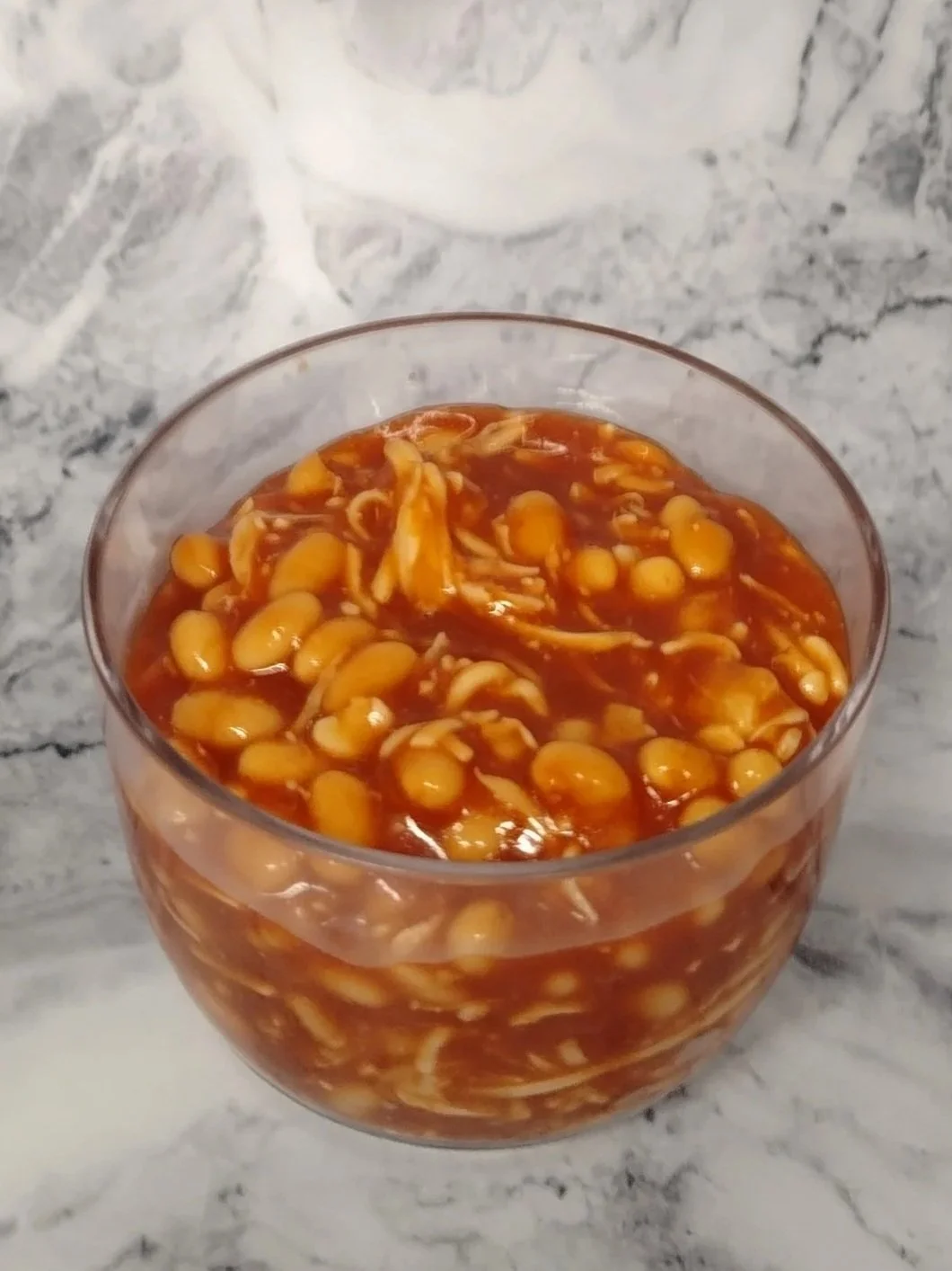 BBQ cheesy beans