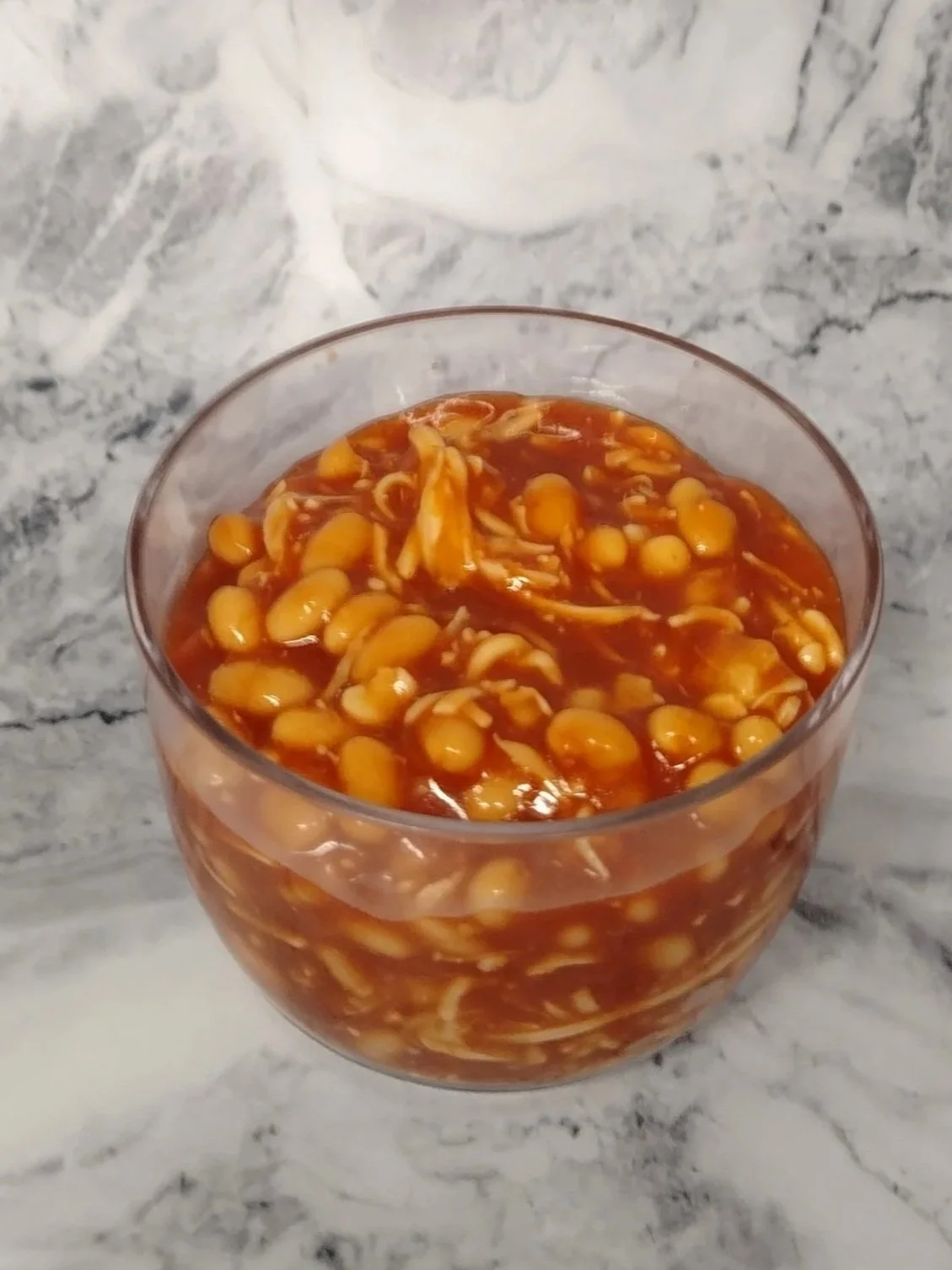 BBQ cheesy beans