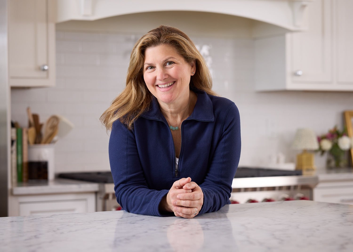 Merrie Deitch, founder of The Tidy Girl, a professional home organizer serving Dover, Wellesley, and the Greater Boston and MetroWest area