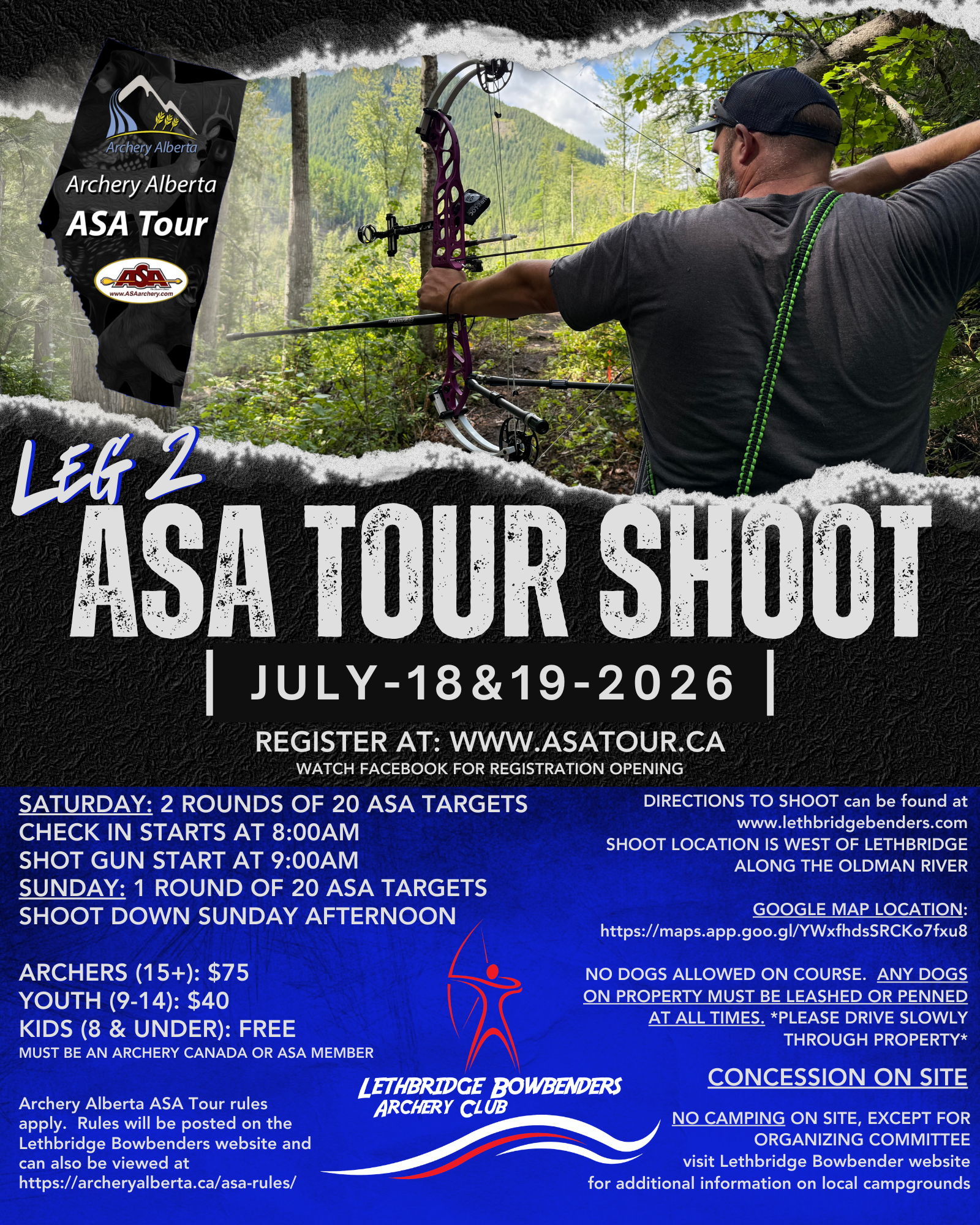 2026 ASA Shoot Leg 2 Lethbridge Bowbenders