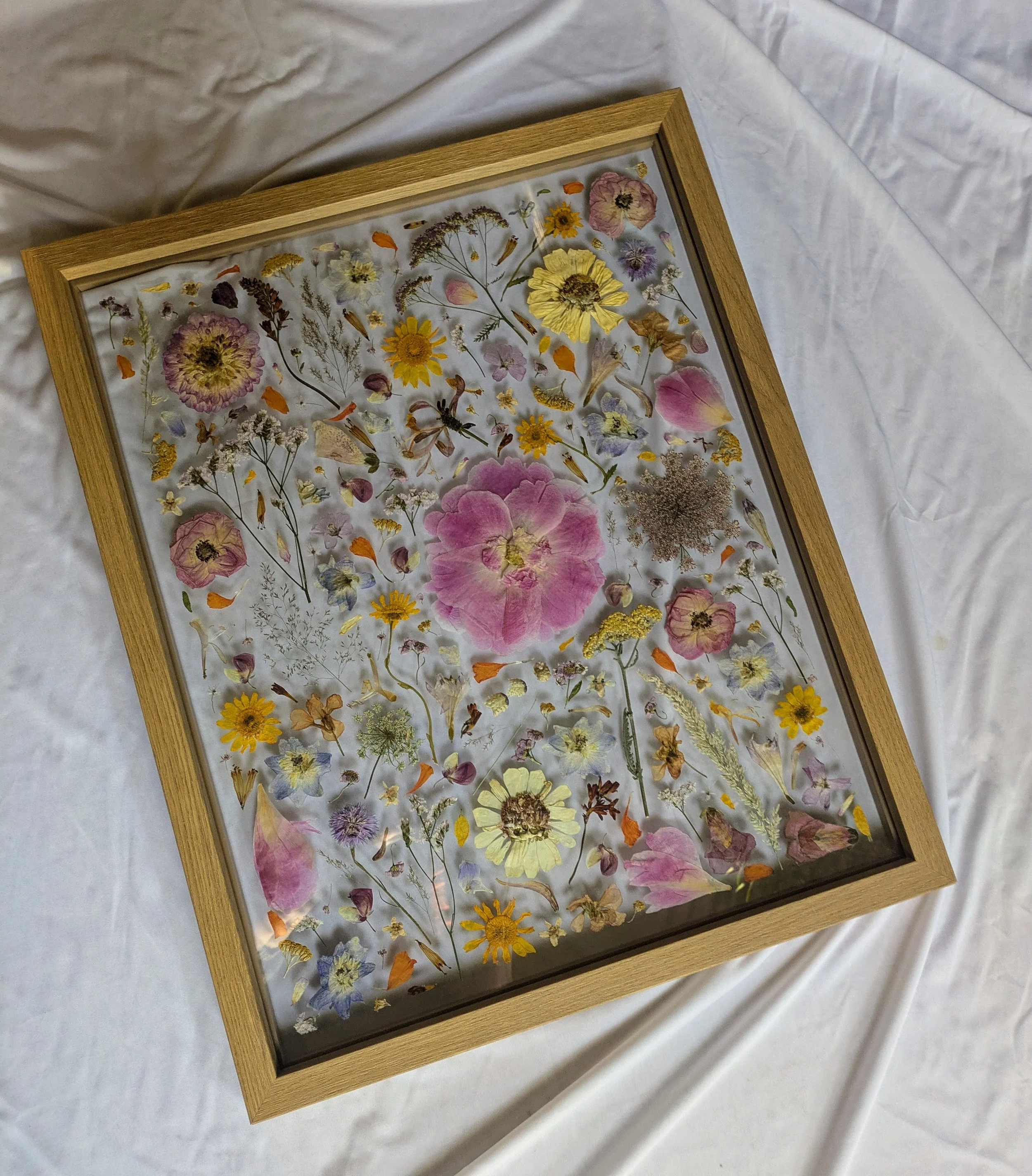 Collage 16 x 20 Oak Floating Frame