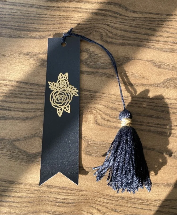 leather bookmark
