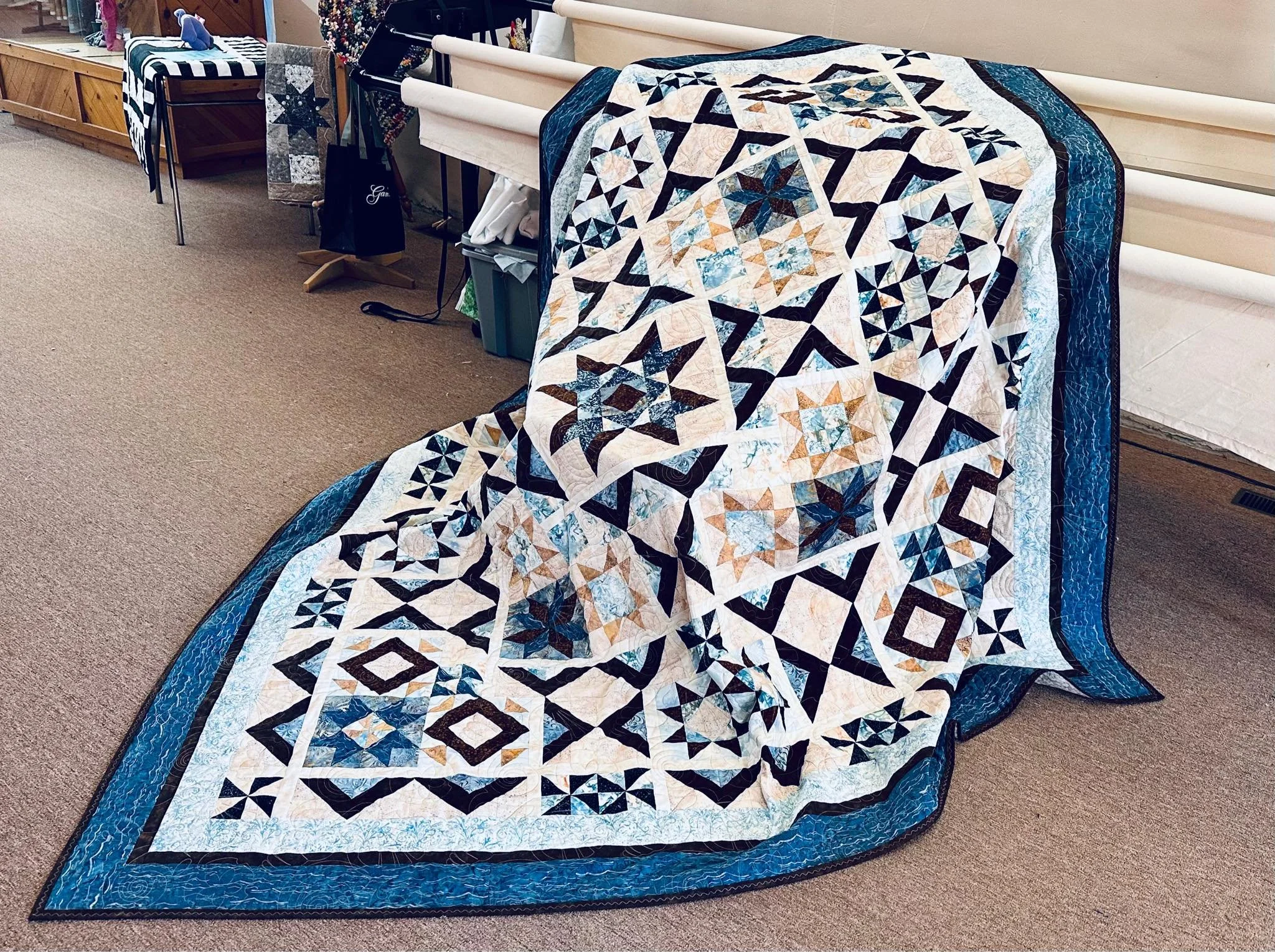 Beach Camping Quilt in Blue - Raffle 2025.jpg