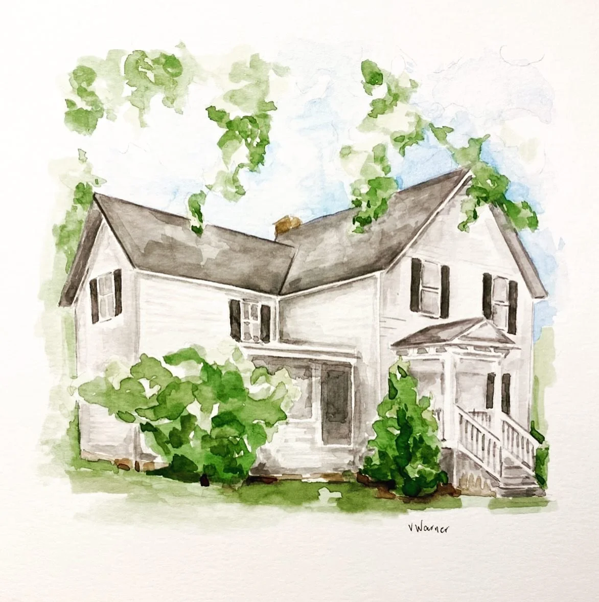For a limited time!!!!

I will be offering hand painted watercolor home portraits. I have missed doing these and getting to know the families these homes belong to. 

Mother&rsquo;s day and Father&rsquo;s day will be fast approaching. So if it is a g