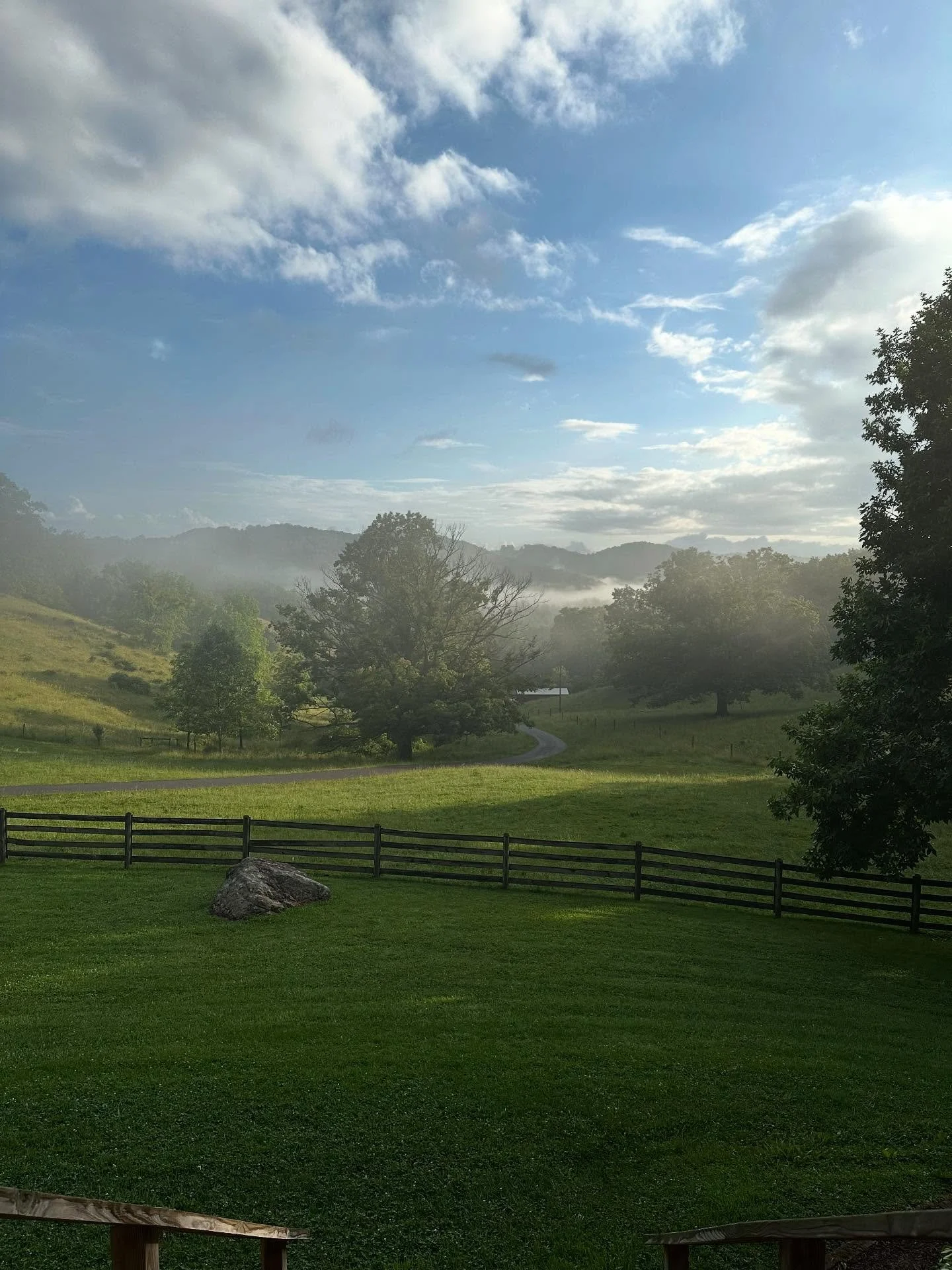 No filter. How fortunate am I?? This is what I woke to this morning. I had a mondayist of mondays but it&rsquo;s now Tuesday and I am trying again. Onward and upward!!👍🖼️