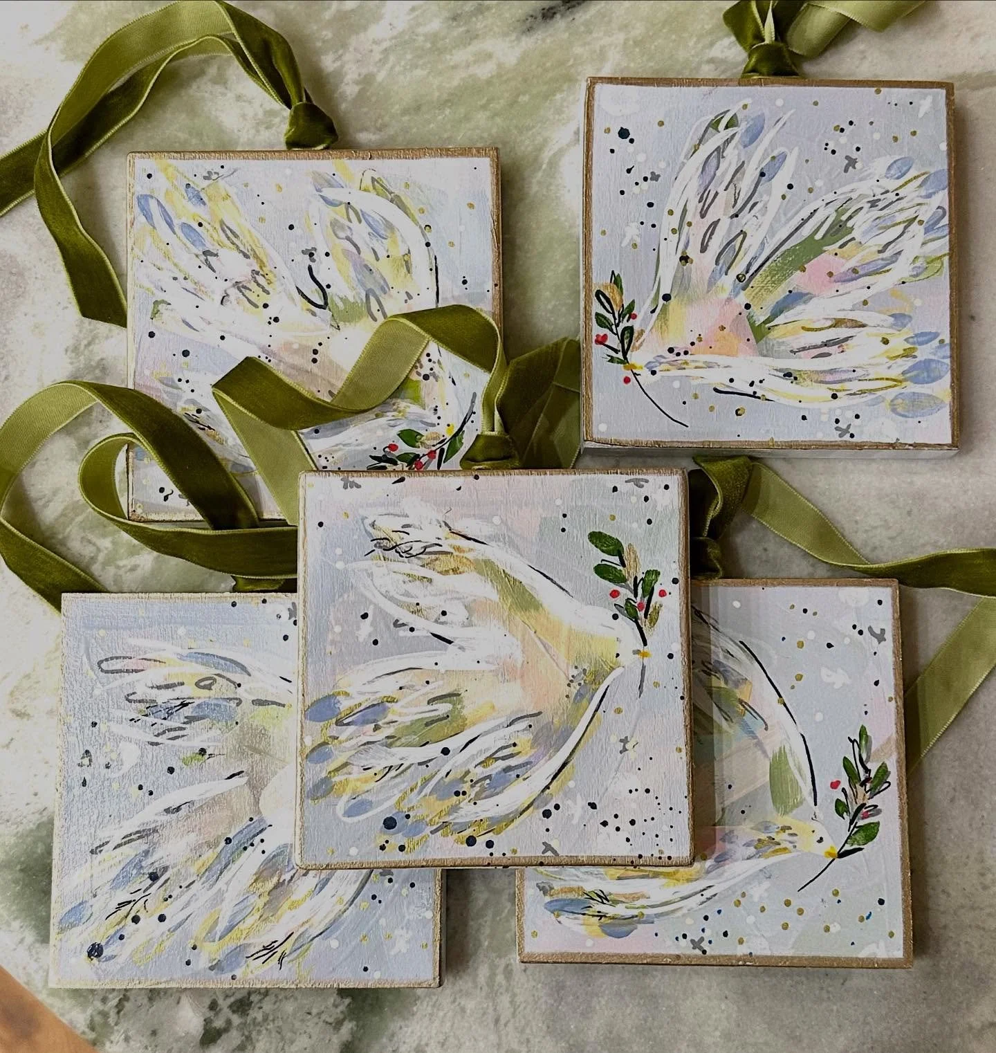 &ldquo;Hope is the thing with feathers That perches in the soul,  And sings the tune without the words,  And never stops at all.&rdquo;
Emily Dickenson  Doves make me smile and make me think. They carry quiet symbolism-hope wrapped in soft wings, pea