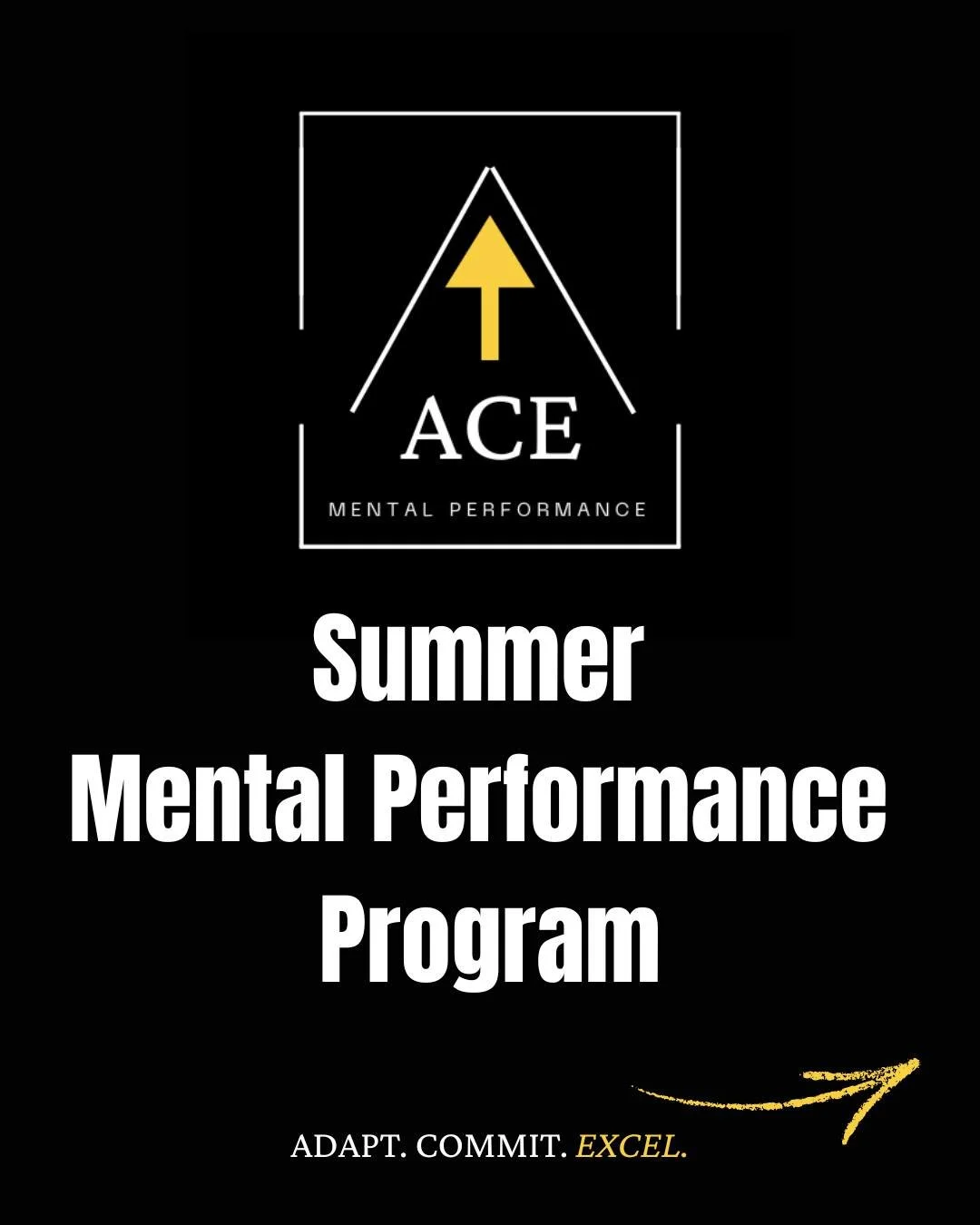 lev&middot;el up [verb]: to progress to a higher level of performance. 📈

Physical talent gets you into the game, but your mental game is what keeps you on top. This summer, don't just train your body&mdash;train your mind.

Introducing the ACE Ment
