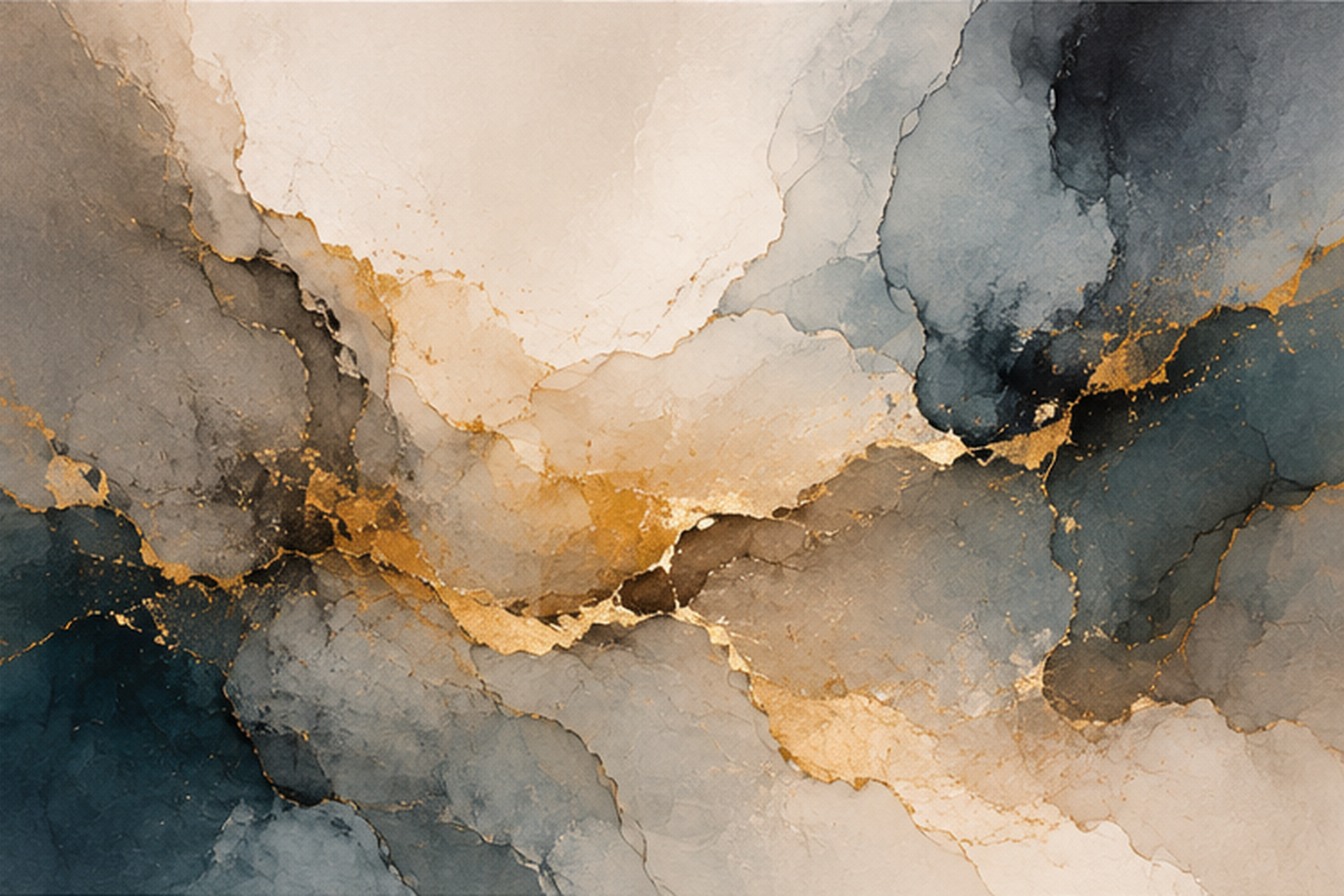 Atmospheric abstract study with luminous layers, softened geometry, and tranquil depth.