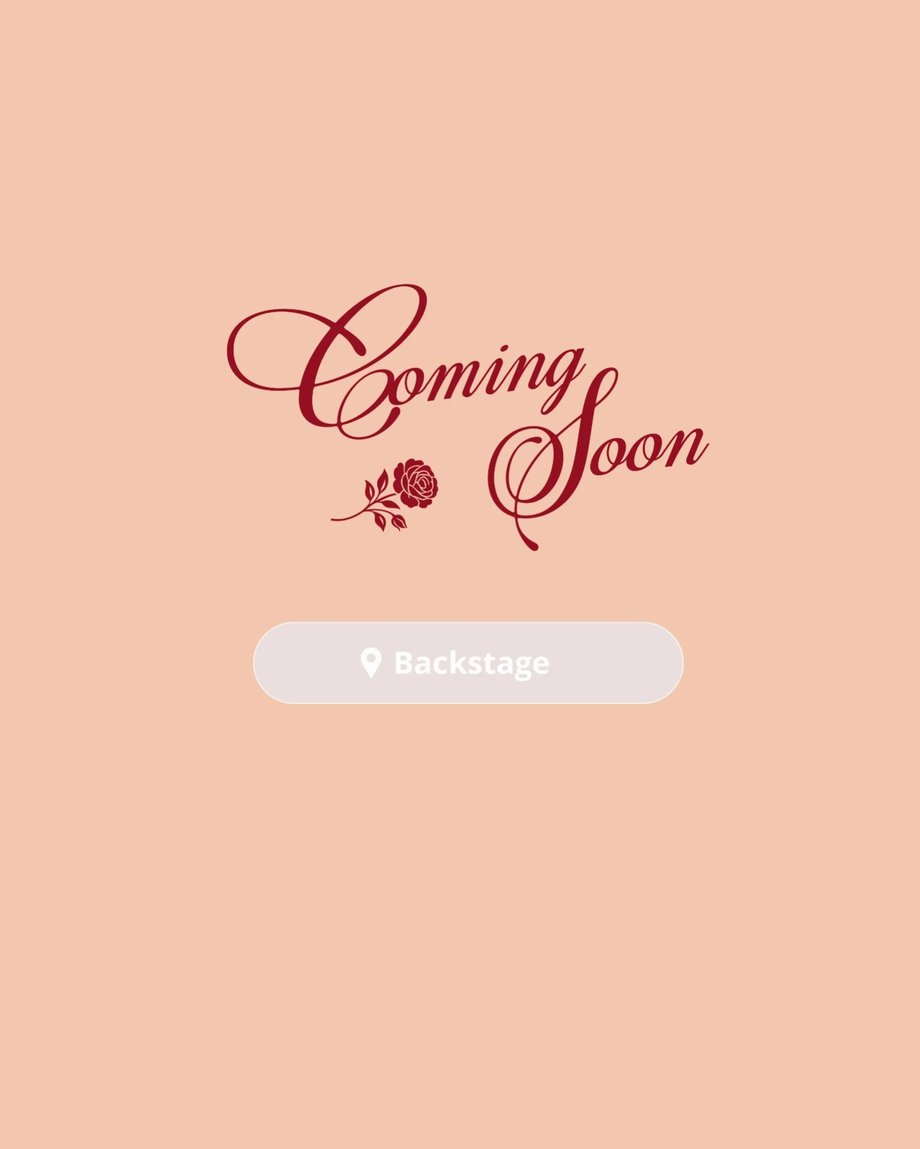 💒 Say hello to Backstage&hellip;

Yes&hellip; there&rsquo;s a whole space hiding behind the curtain.

We&rsquo;re in the middle of adding the personal touches, our Backstage area will be designed to let your intimate celebration spill beyond the cer