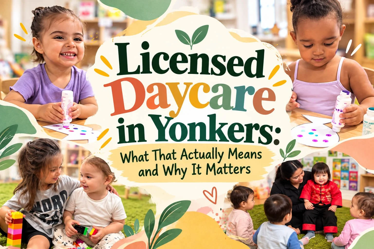 Licensed Daycare in Yonkers: What That Actually Means and Why It Matters