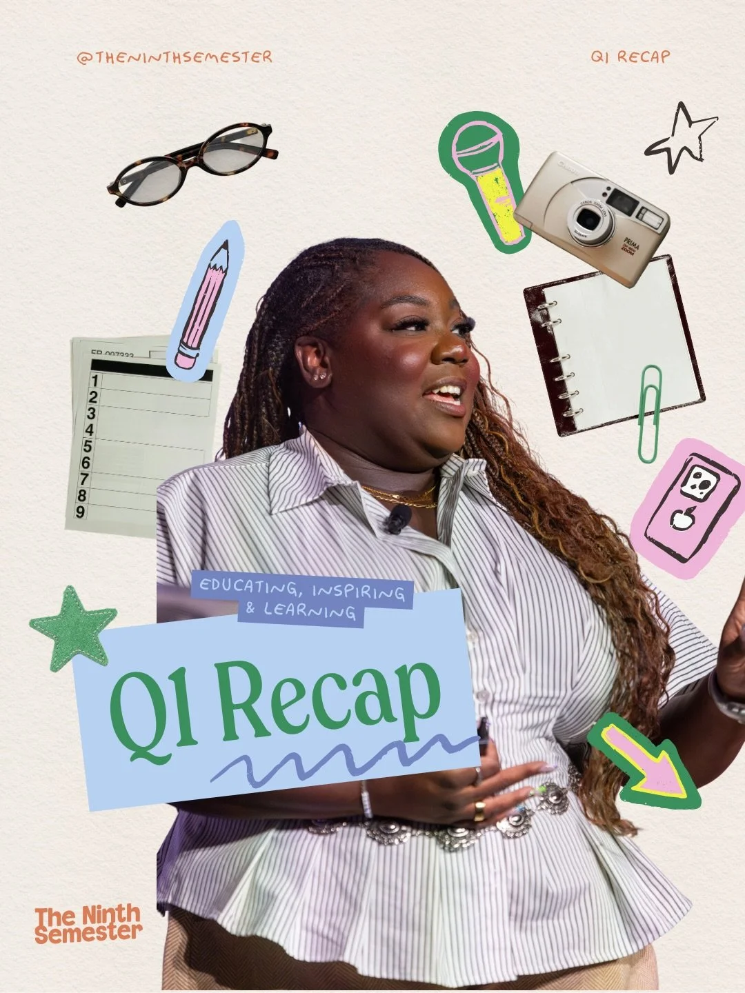 Q1 was intentionally a slower and quieter period for me. Lots of reflection on my brand, my business, the community I keep, the systems I need to build to grow, and the why behind what I&rsquo;m building. As I enter year 2 of full-time entrepreneursh