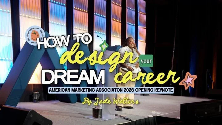 &ldquo;What do you want to be when you grow up?&rdquo;

We&rsquo;ve all heard this question a million times and it was the core theme of my keynote in March 2026 for the American Marketing Association&rsquo;s International Collegiate Conference in Ch