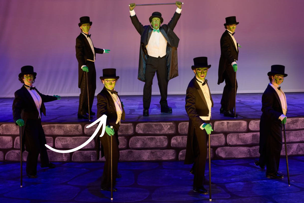Liz in "Young Frankenstein".
Photo taken by Travis Caperton