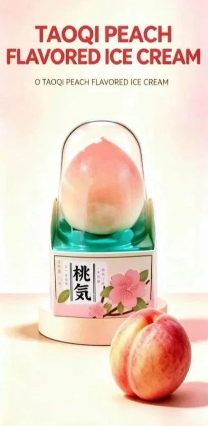 TaoQi Peach Ice Cream