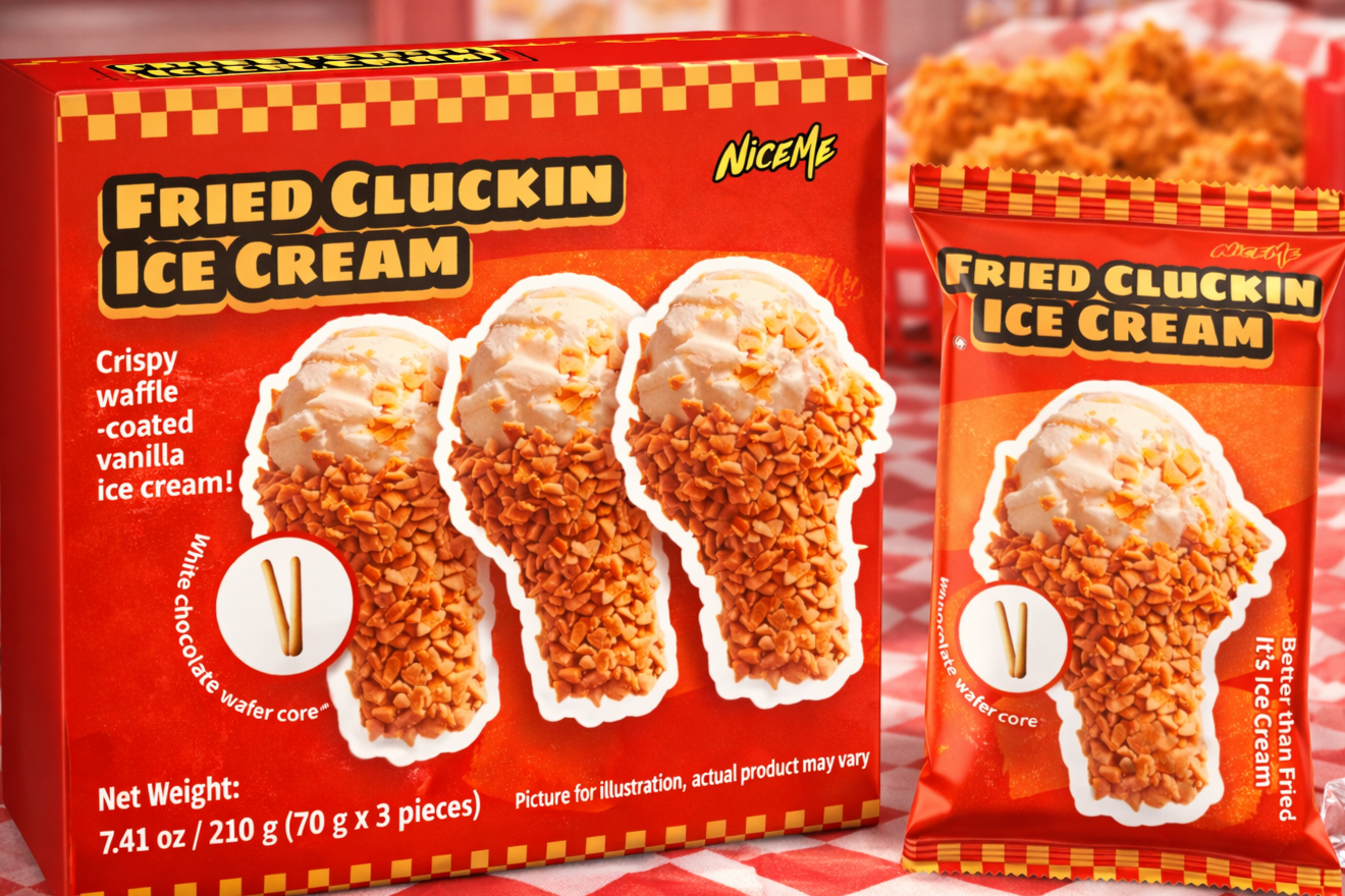 Fried Cluckin Ice Cream