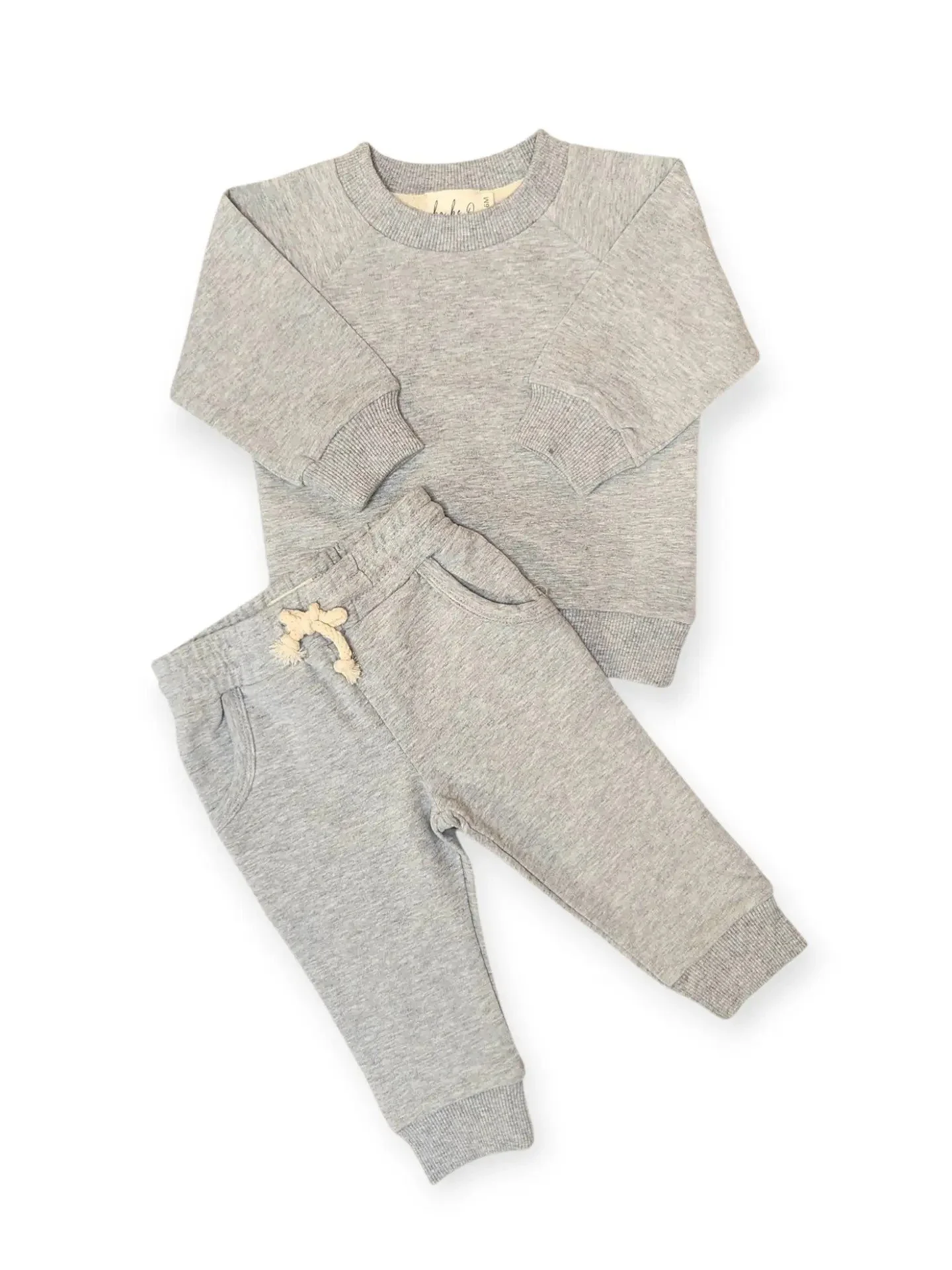 Sweat Suit, Heather Grey