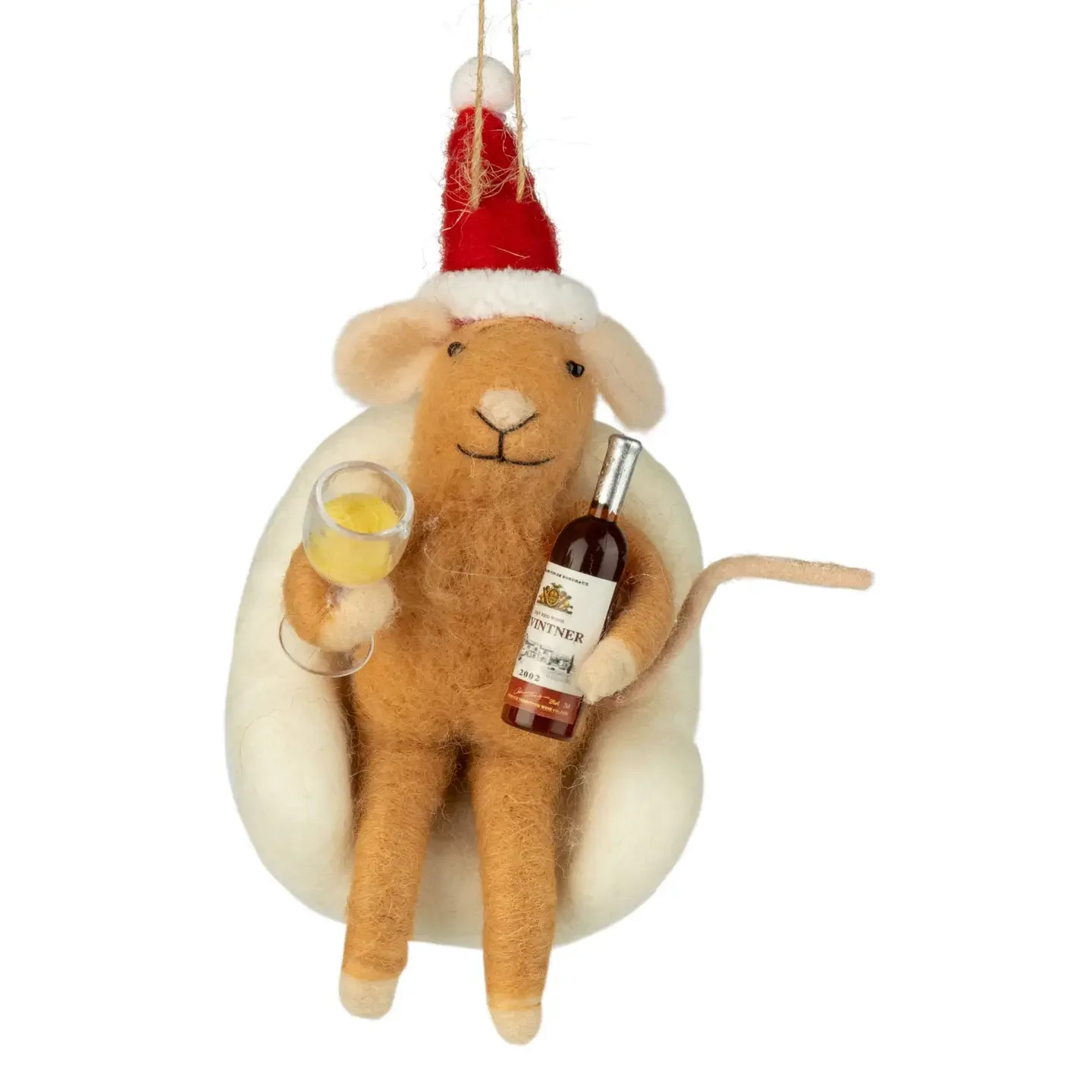 Felt Mouse Christmas Tree Ornament - COMING SOON