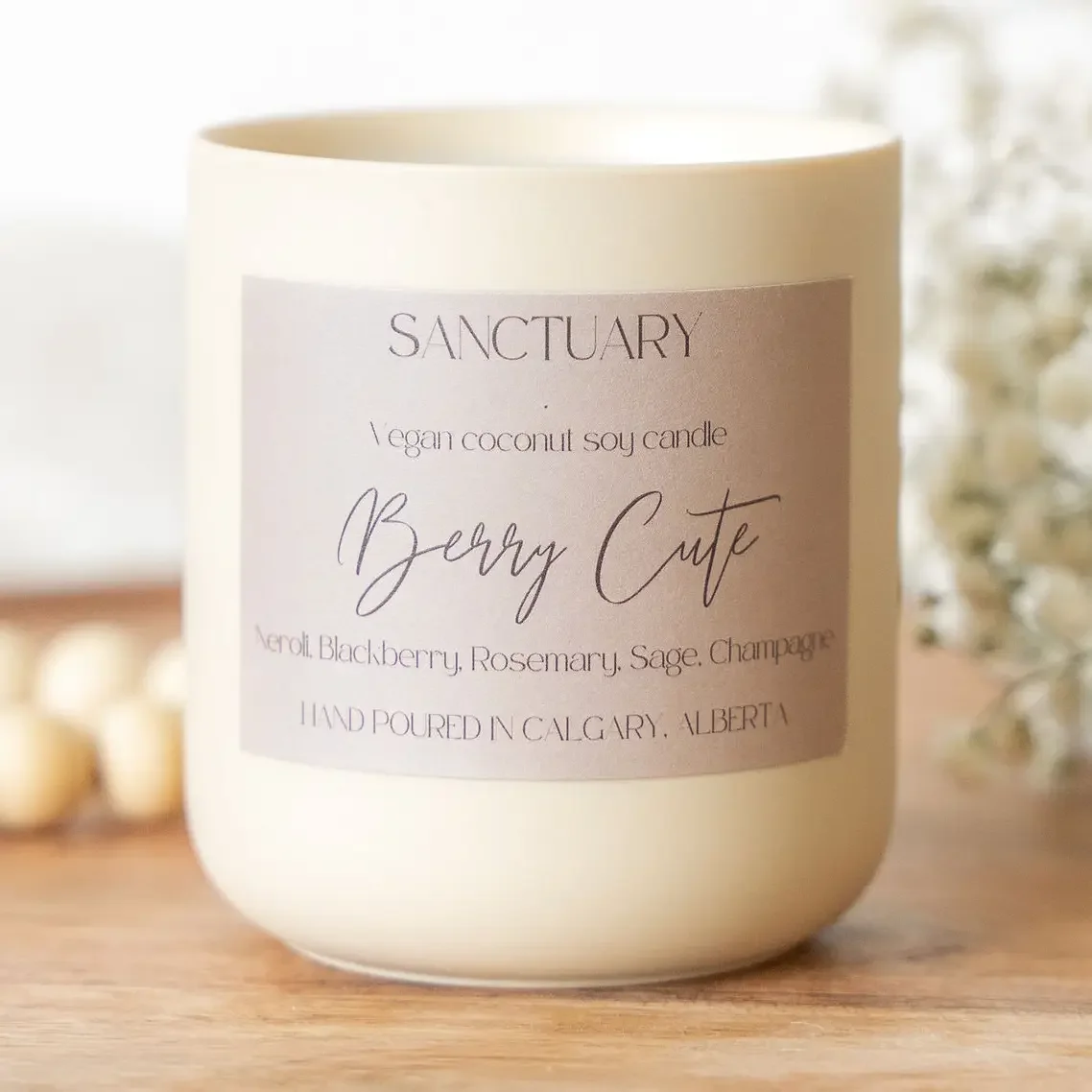 Sanctuary Scented Candle, 9 oz