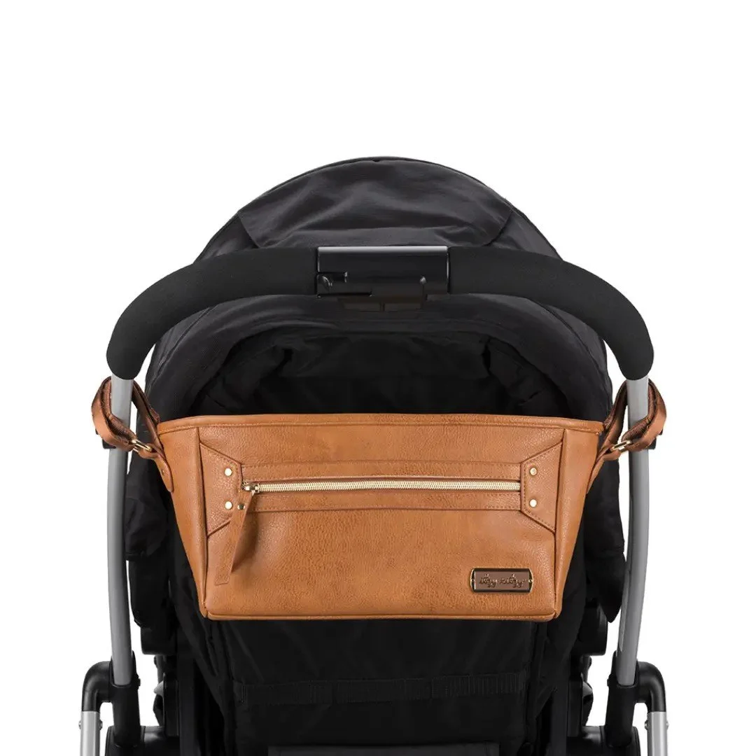 Cognac Travel Stroller + Wagon Organizer