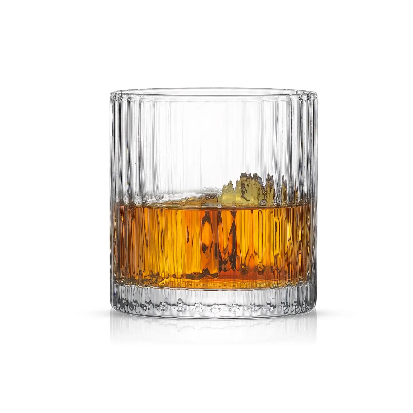 Fluted Whiskey Glass (single glass left)