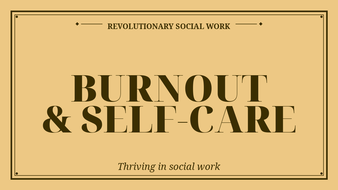 Episodes and clips on burnout, self-care strategies, wellness, work-life balance, and leaving agency work for private practice.