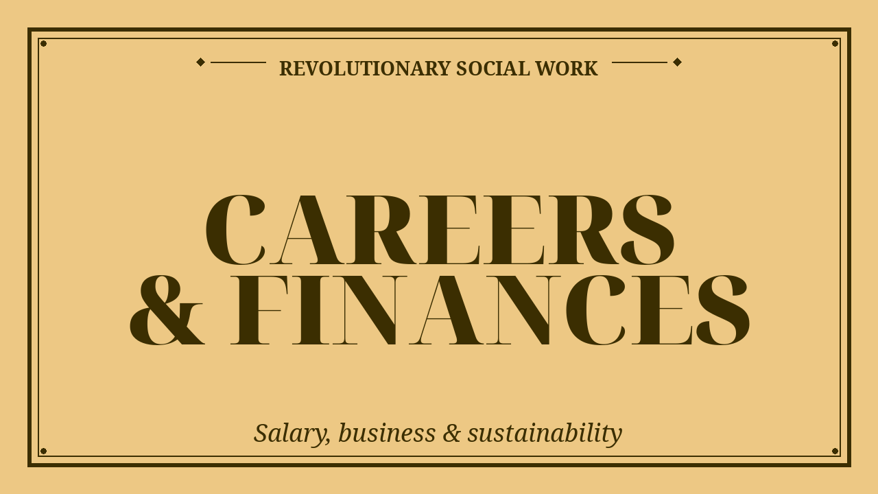Practical advice on salary negotiation, career paths, financial literacy, private practice, and building a sustainable social work career.