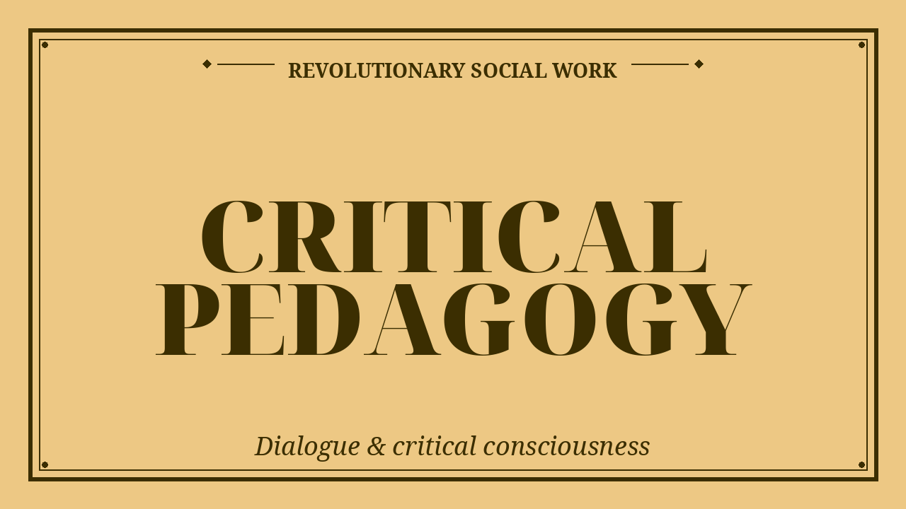 Conversations on Freirean pedagogy, talking circles, critical consciousness, dialogic education, and storytelling as teaching.