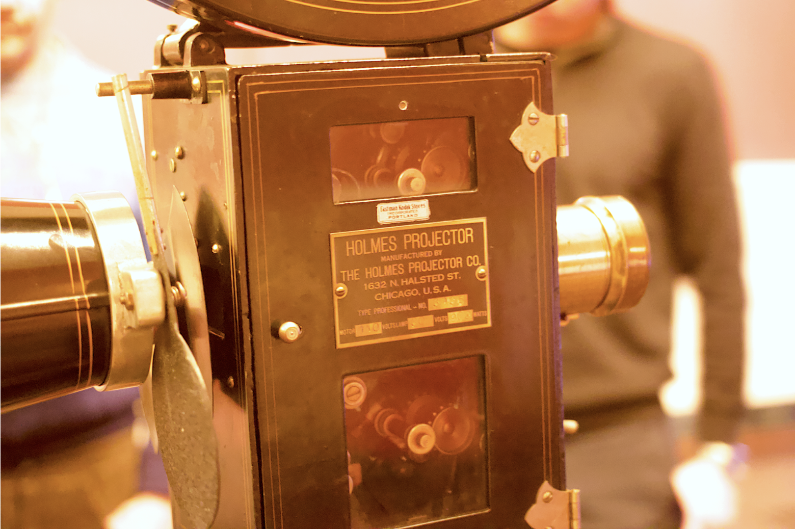 Lyric Hall Brings Vintage Film Projector Back From Dead