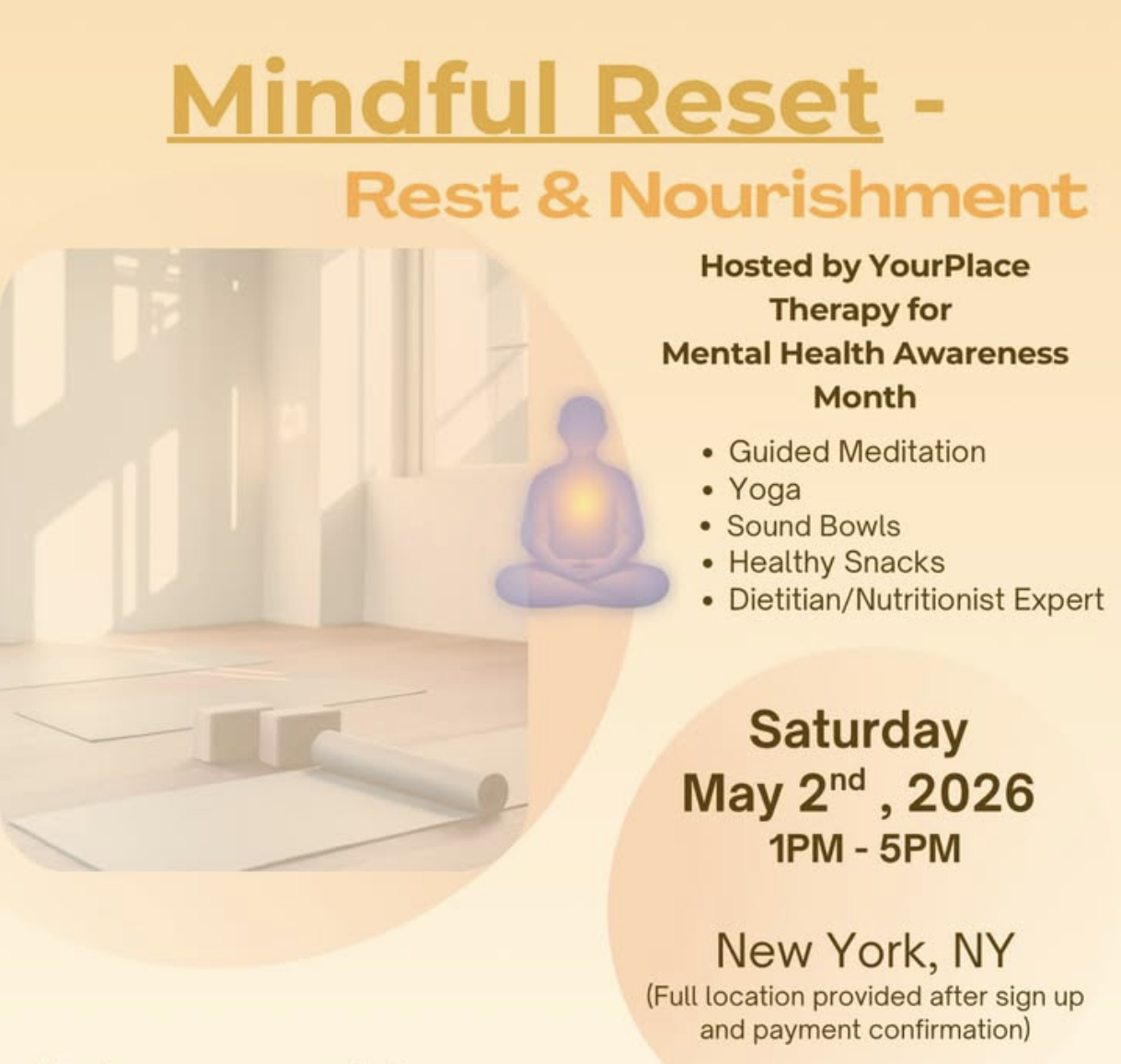 Mindful Reset - Rest &amp; Nourishment