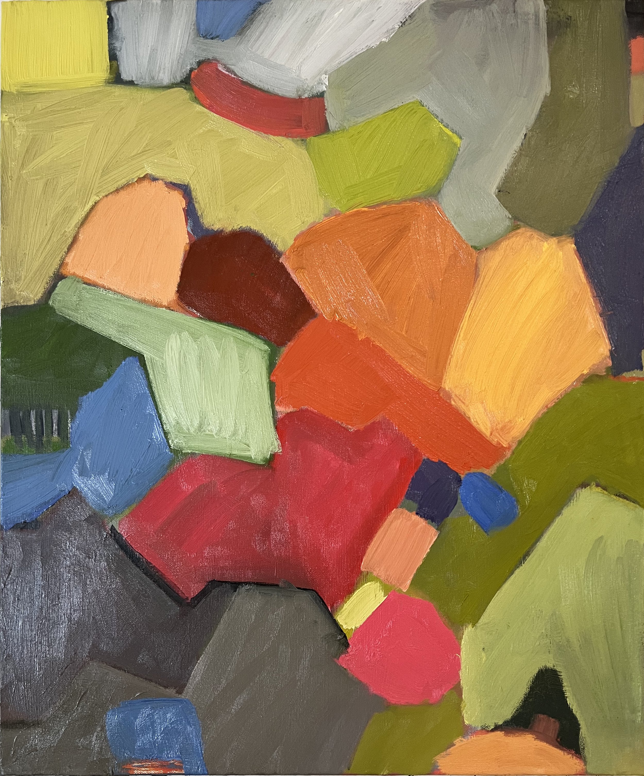 Square Sun, 2026
24 x 20 inches, oil on canvas