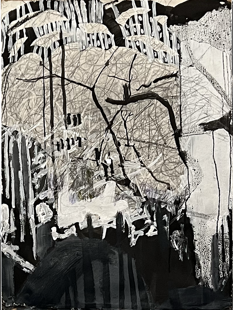 Panel 3 of "On a Walk"