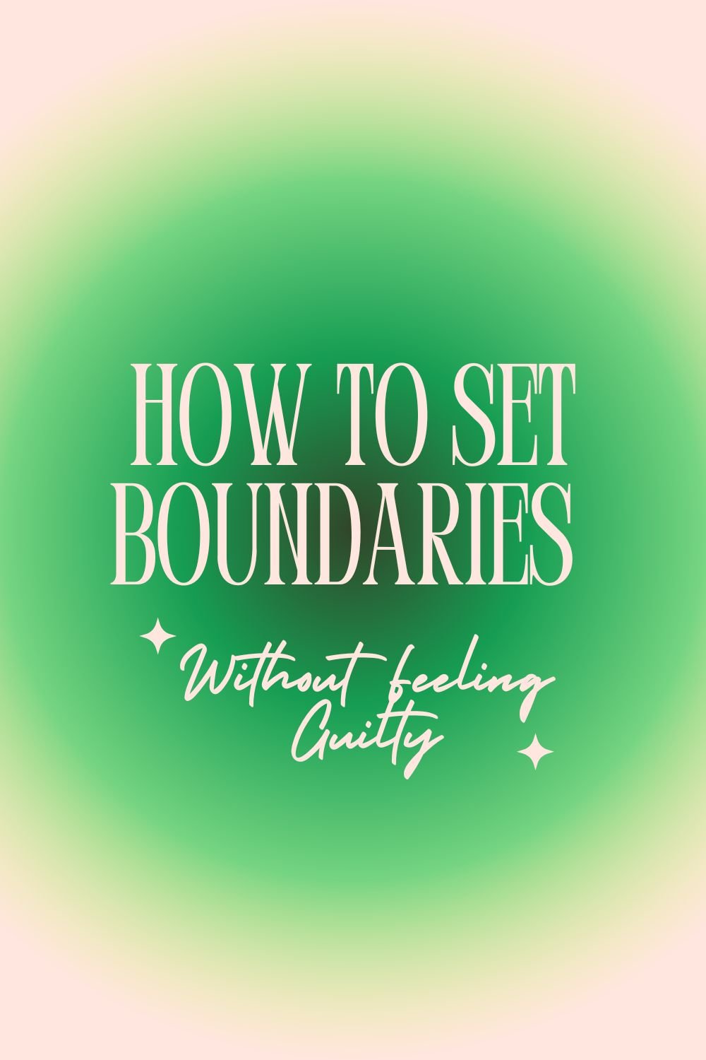 People-Pleasing Fatigue: How to Set Boundaries Without Feeling Guilty