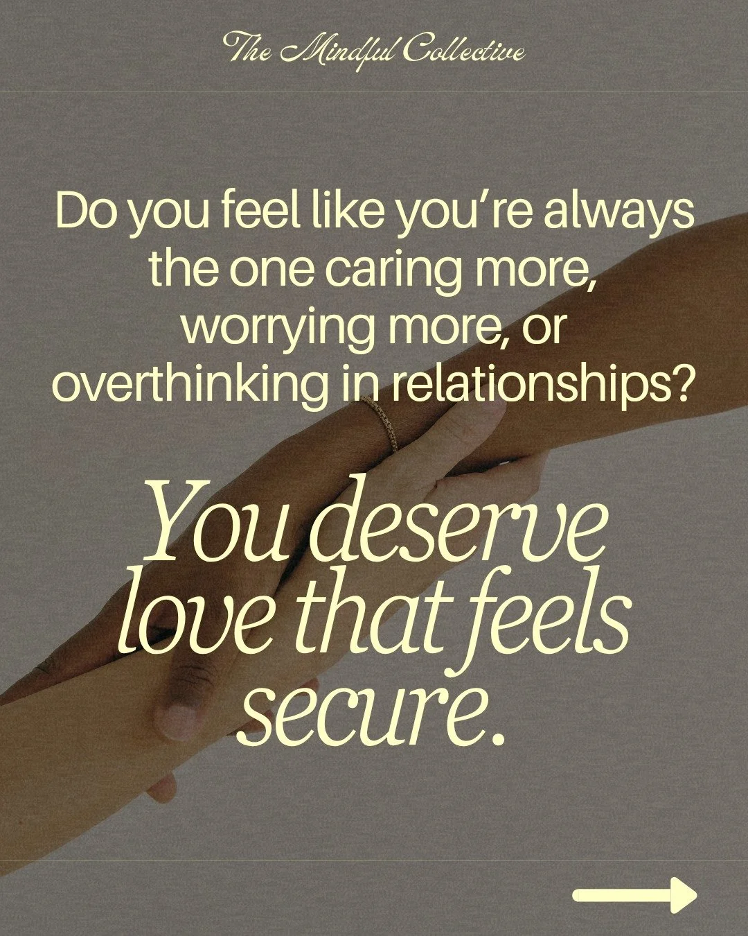If you&rsquo;ve found yourself overthinking, people-pleasing, or doubting your worth in relationships, you&rsquo;re not alone. These patterns often come from old wounds, but they don&rsquo;t have to define how you show up in love.

Therapy is a space