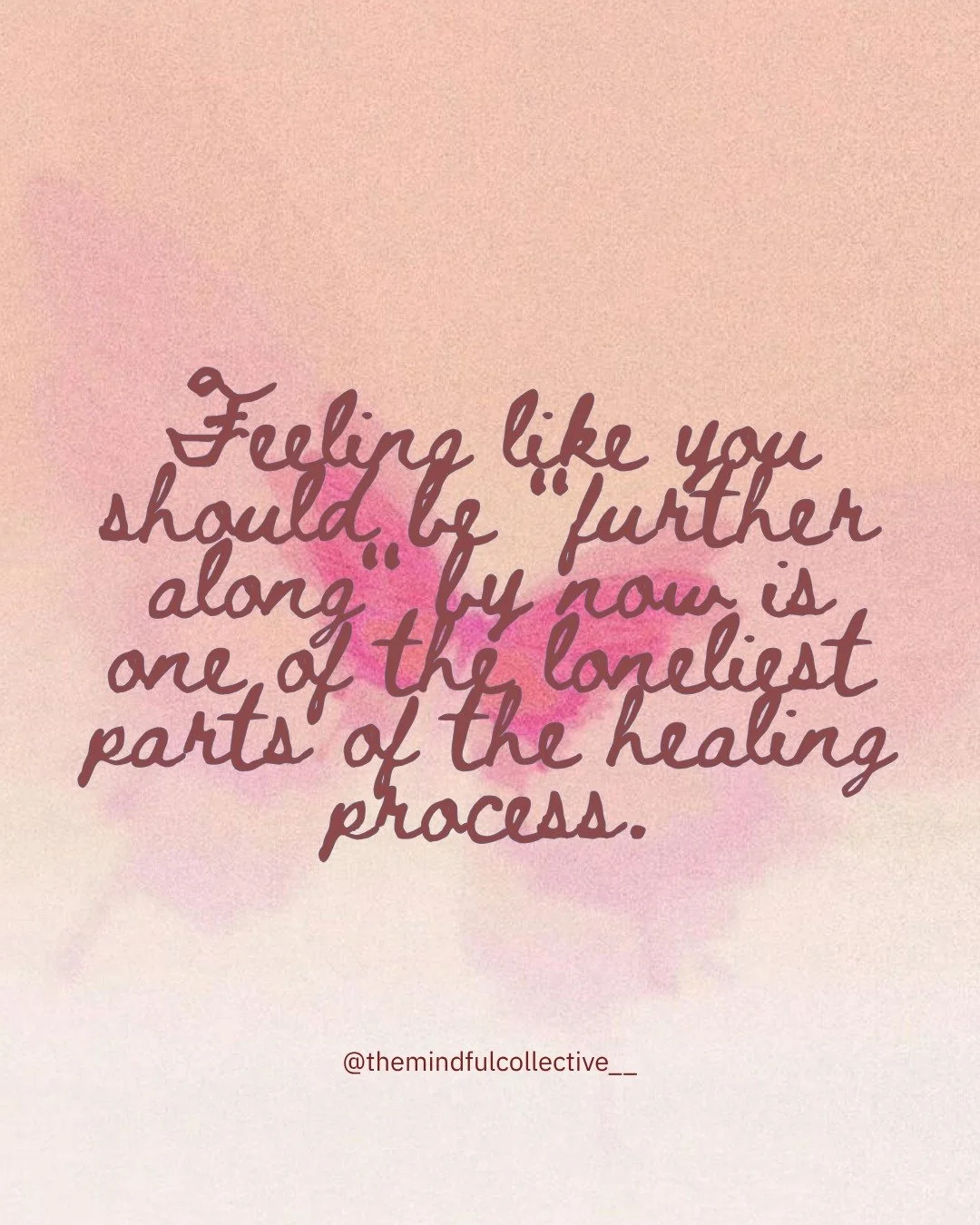 And yet here you are ~ still showing up, still trying to understand yourself better. That counts for a lot.
Healing isn't linear and it definitely isn't fast. Sometimes the most growth happens in the seasons that feel the quietest.
You're not behind.