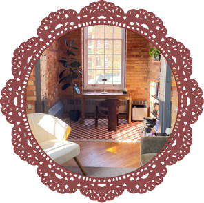 Therapy office at 1179 King St W in Toronto