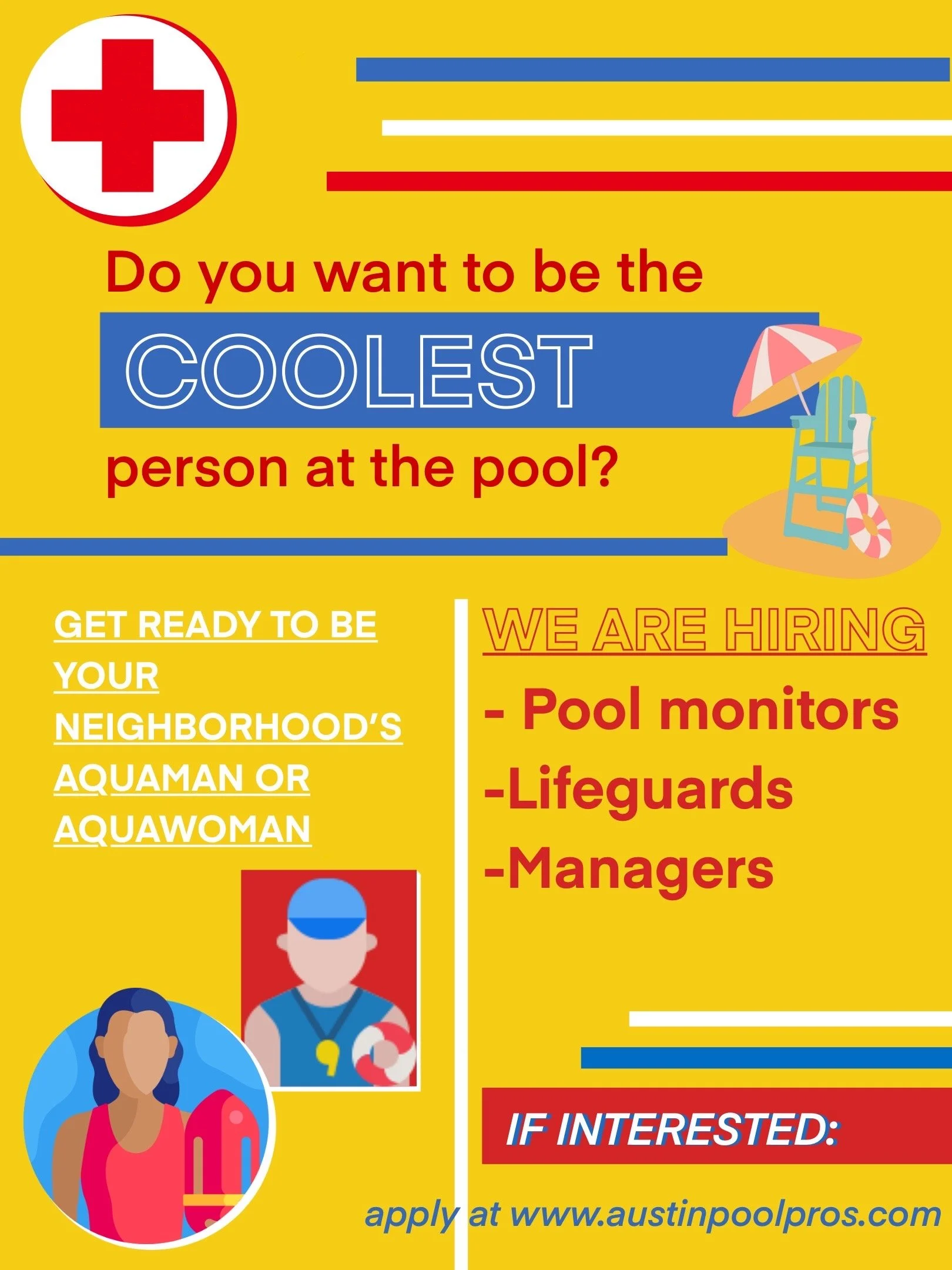 Lifeguards Needed for Canyon Creek Pool 2023