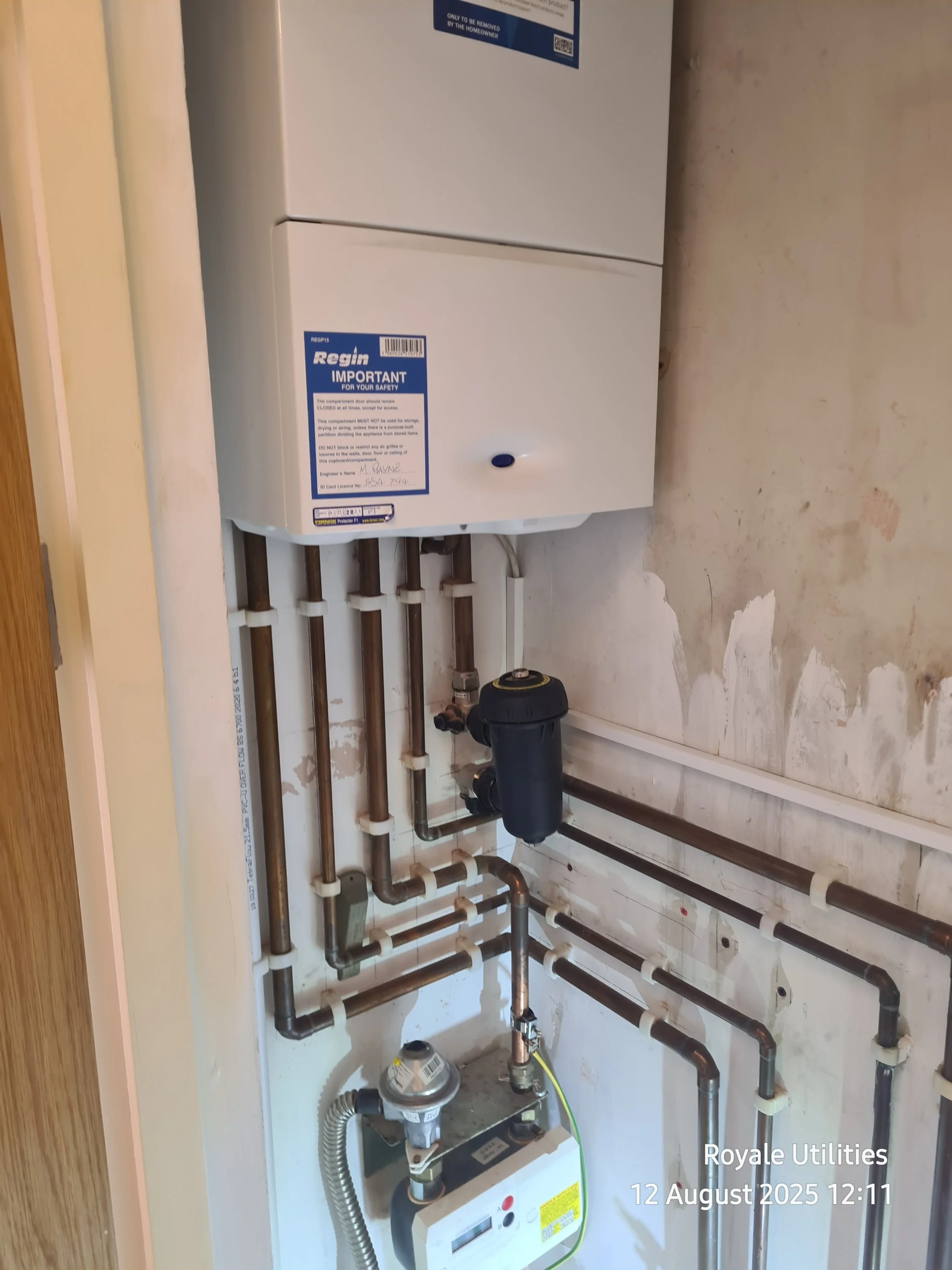 Worcester Service by Royale Utilities Gas Engineer & Plumbing Repairs London