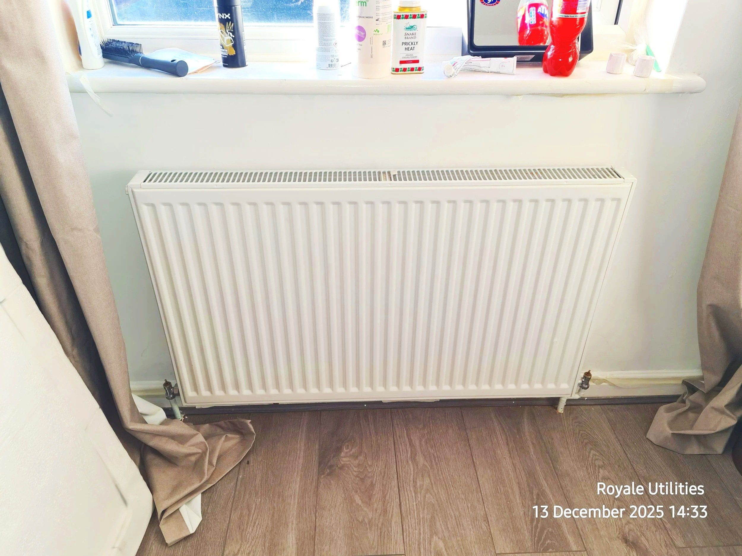 Radiator replacement by Royale Utilities Gas Engineer & Plumbing Repairs 