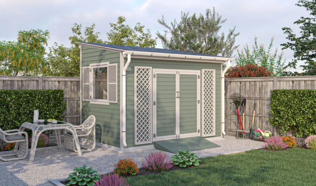 Garden Shed Lean-To