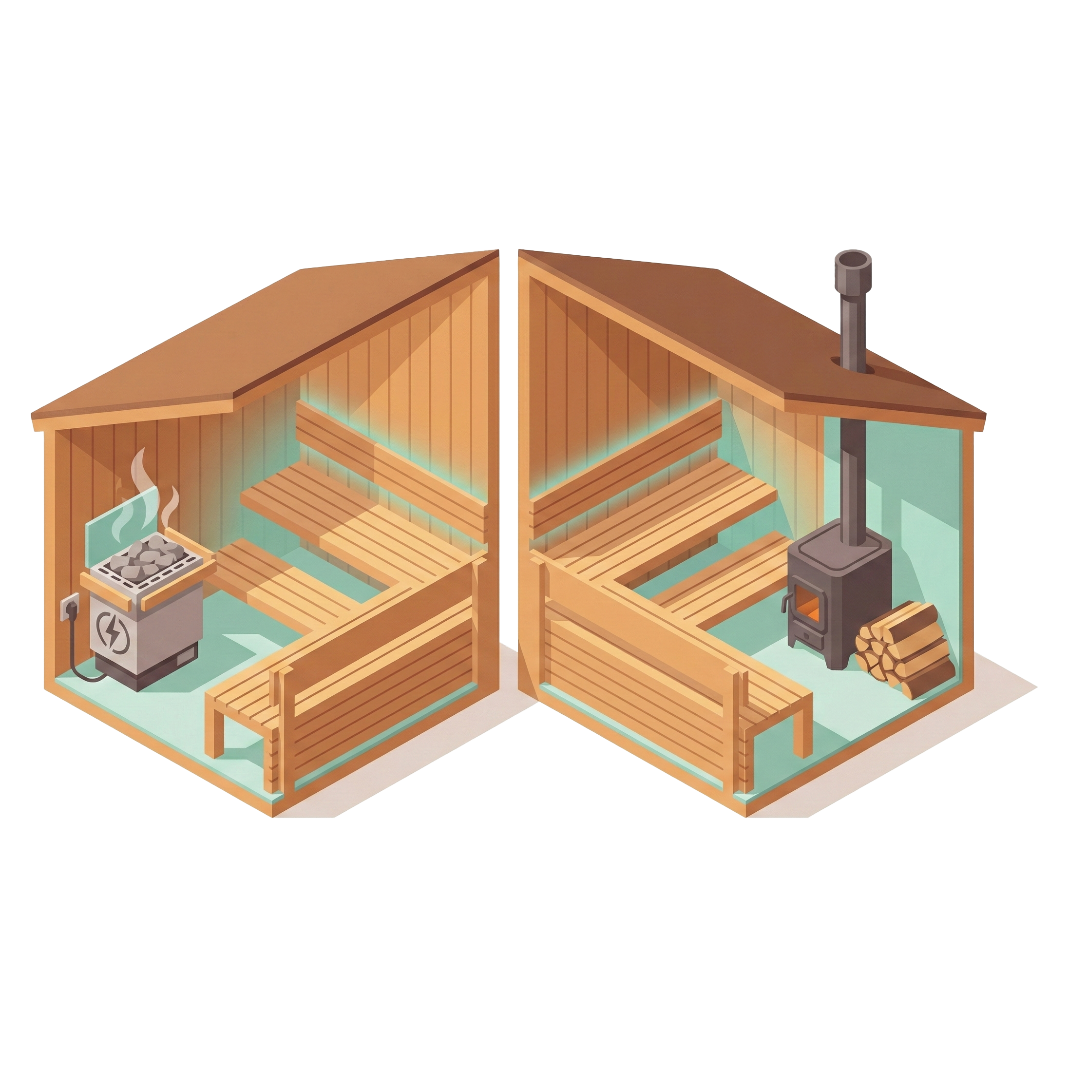 Electric vs Wood-Fired Sauna Heaters 