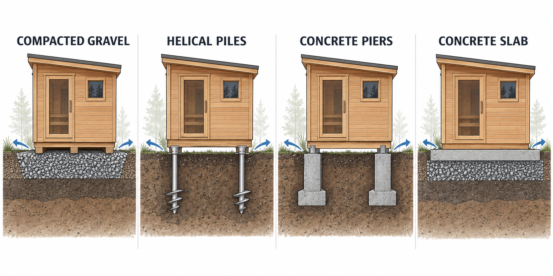 What Foundation Does an Outdoor Sauna Need?