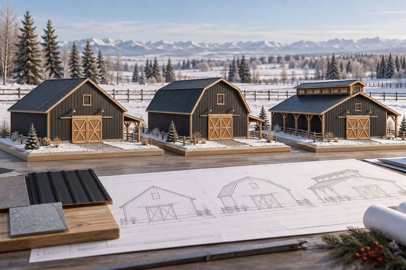 Gable vs. Gambrel Barn Roofs: Which Is Better in Alberta? 